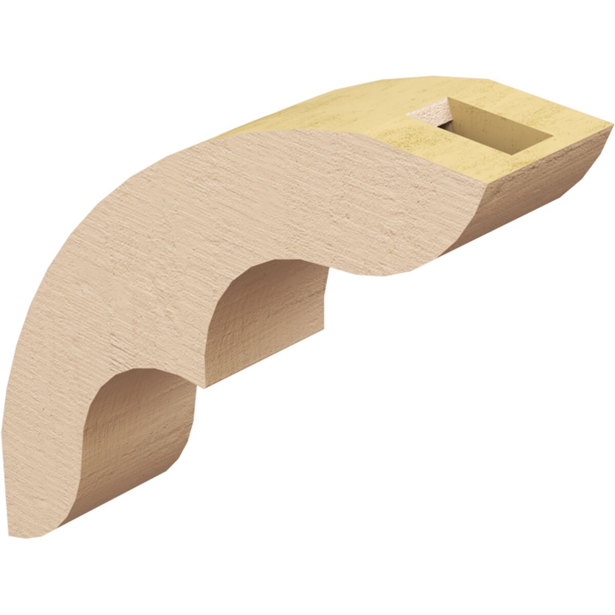 Ekena Millwork BRCUR03X12X12OZKRCPR braces - View #6