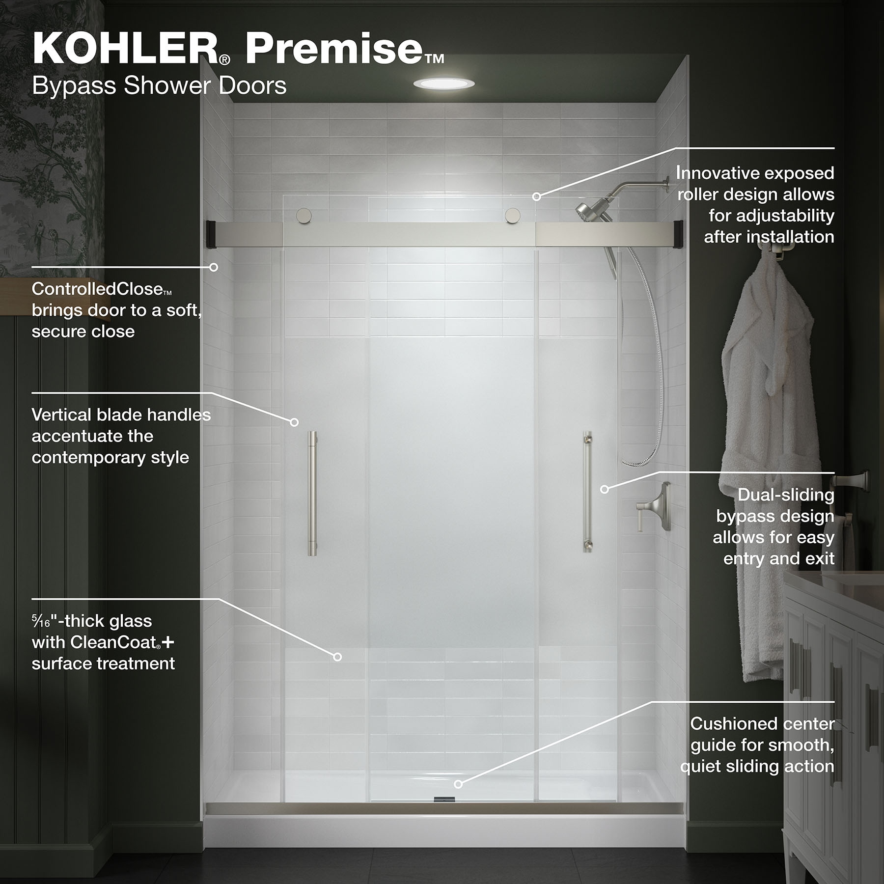 KOHLER 702474-8G81-BNK Shower-Doors - View #6