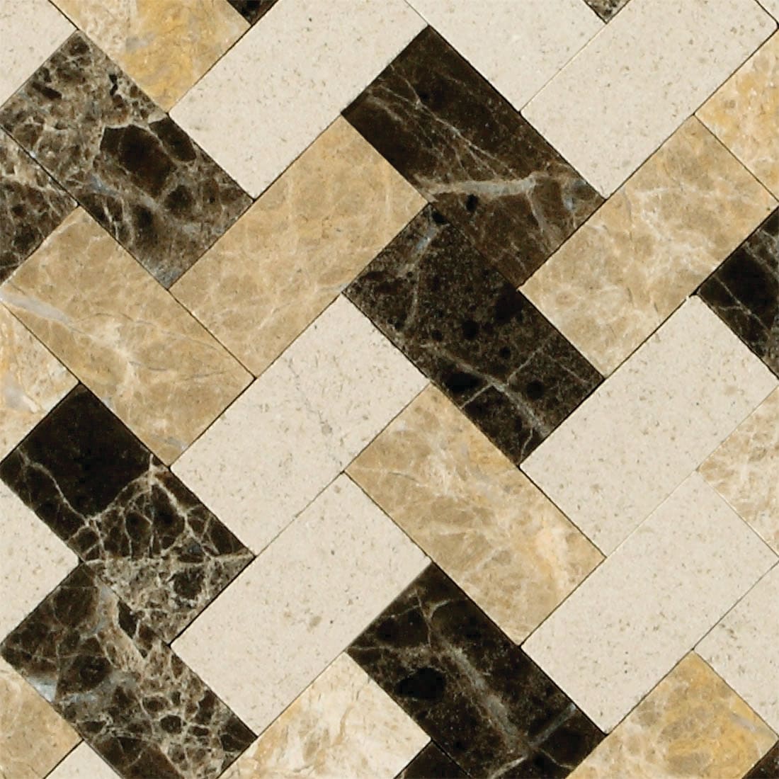 Apollo Tile (Sample) Floor and Wall Tile Wooden Gray 4-in x 4-in Matte Marble Uniform Squares Patterned Floor and Wall Tile