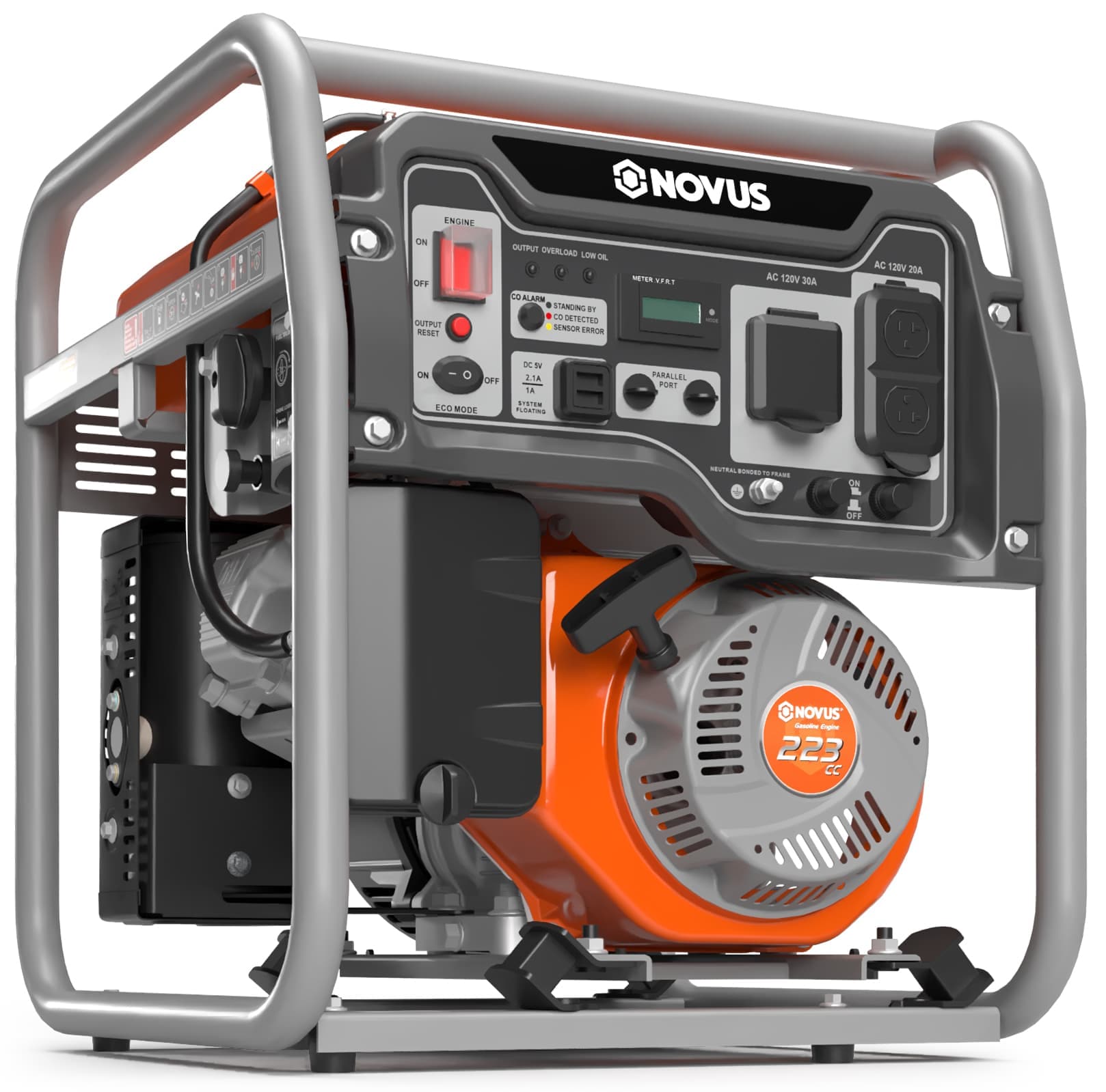 Novus NV4000I 4000W Inverter Generator with CO Sensor