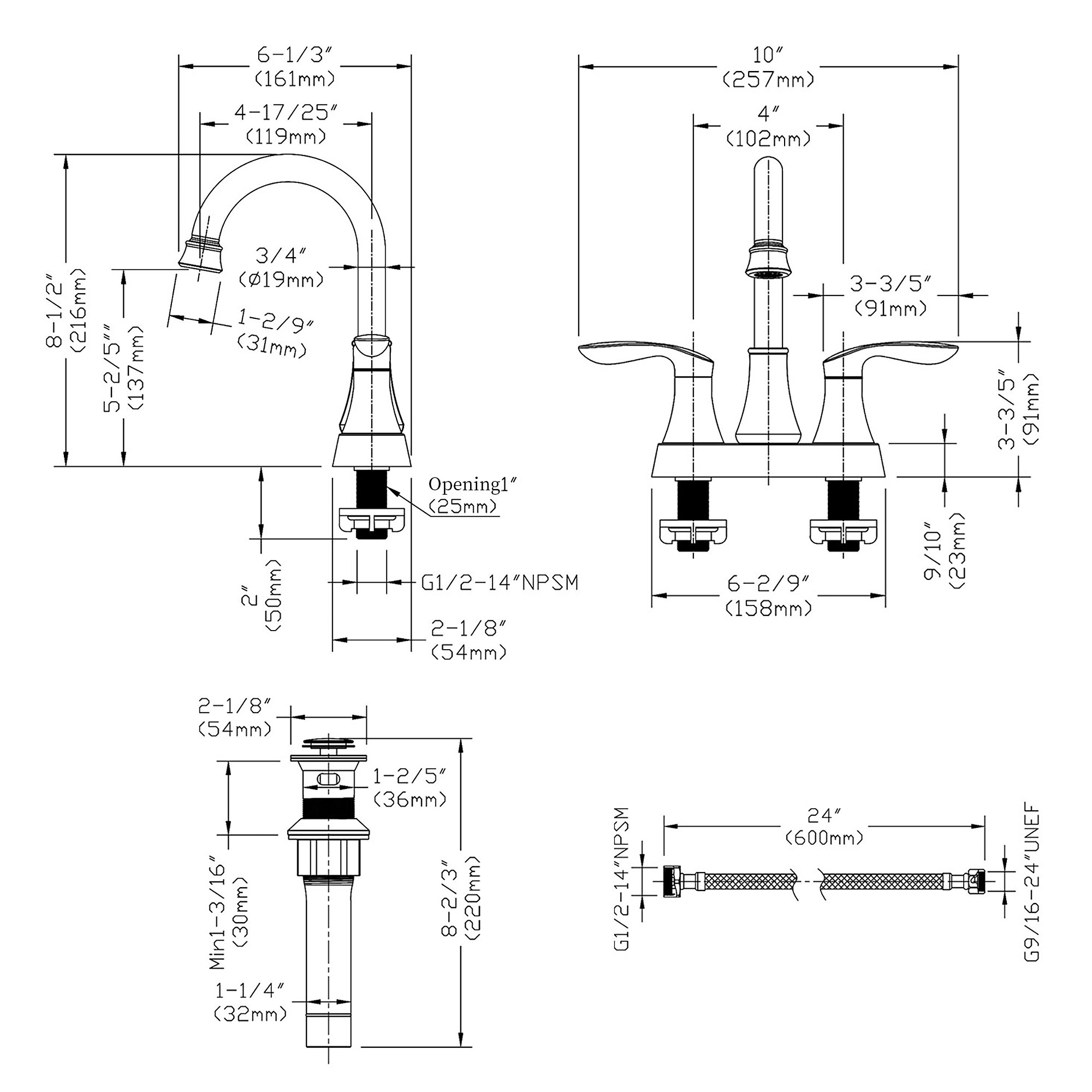 AAZJ NBC-CM64226 Lavatory-Faucets - View #6