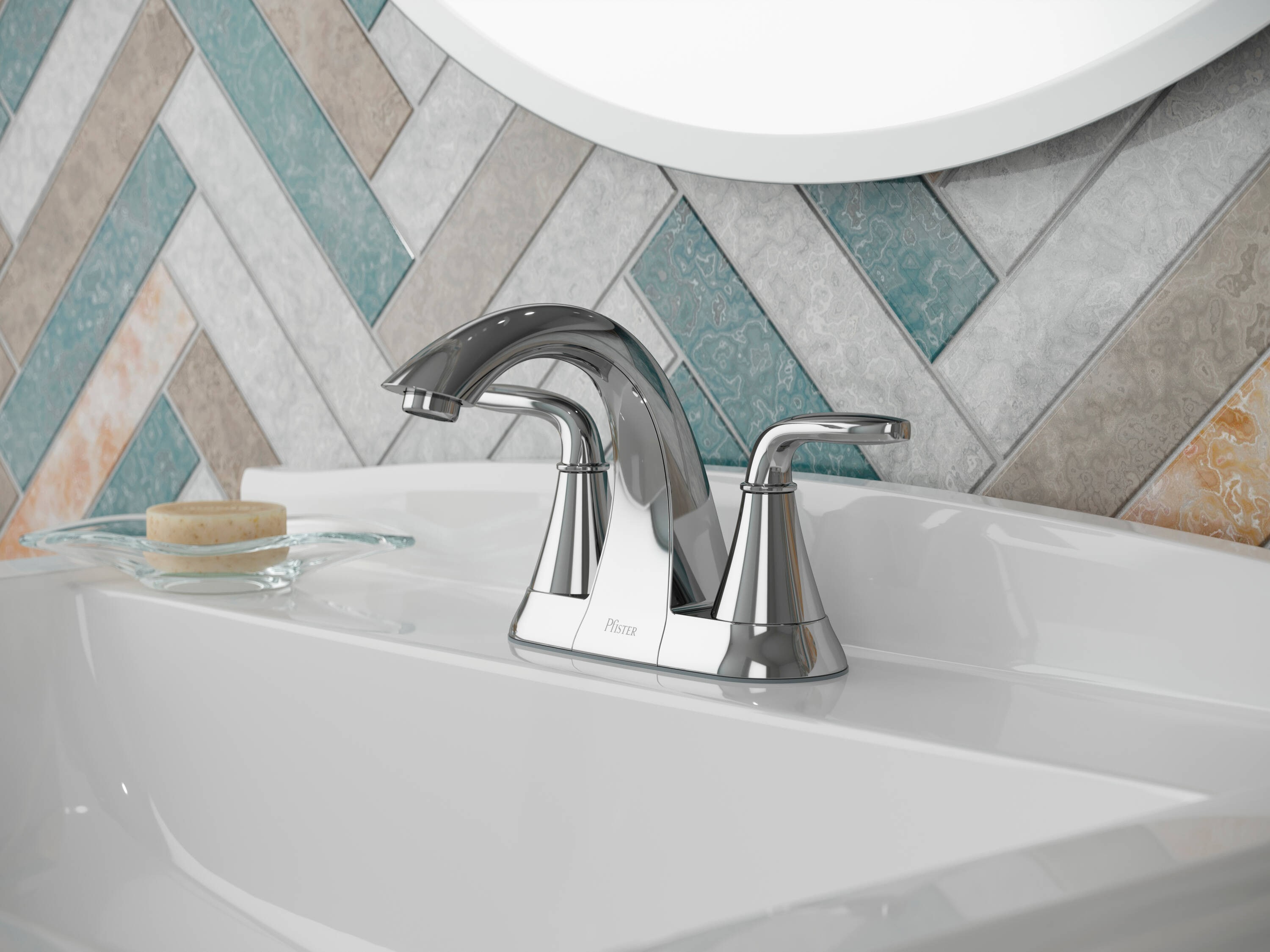 Pfister LF-048-PDCC Lavatory-Faucets - View #2