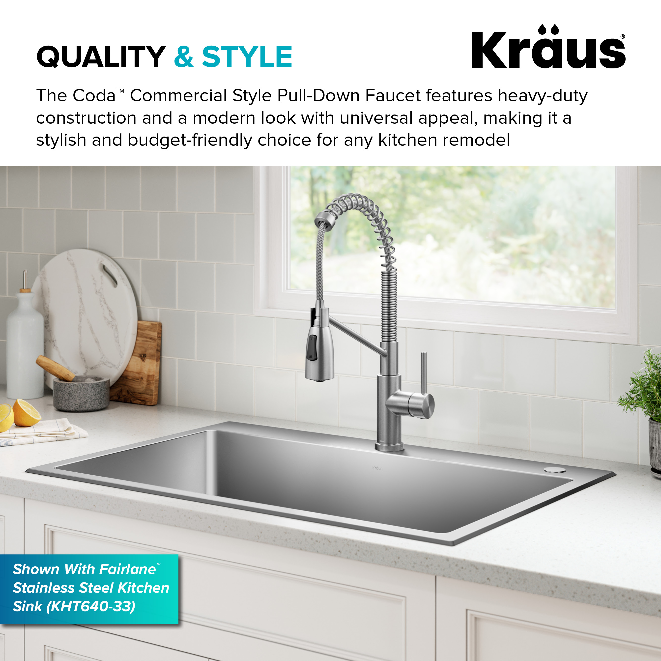 Kraus KPF-1617SFS Kitchen-Faucets - View #5