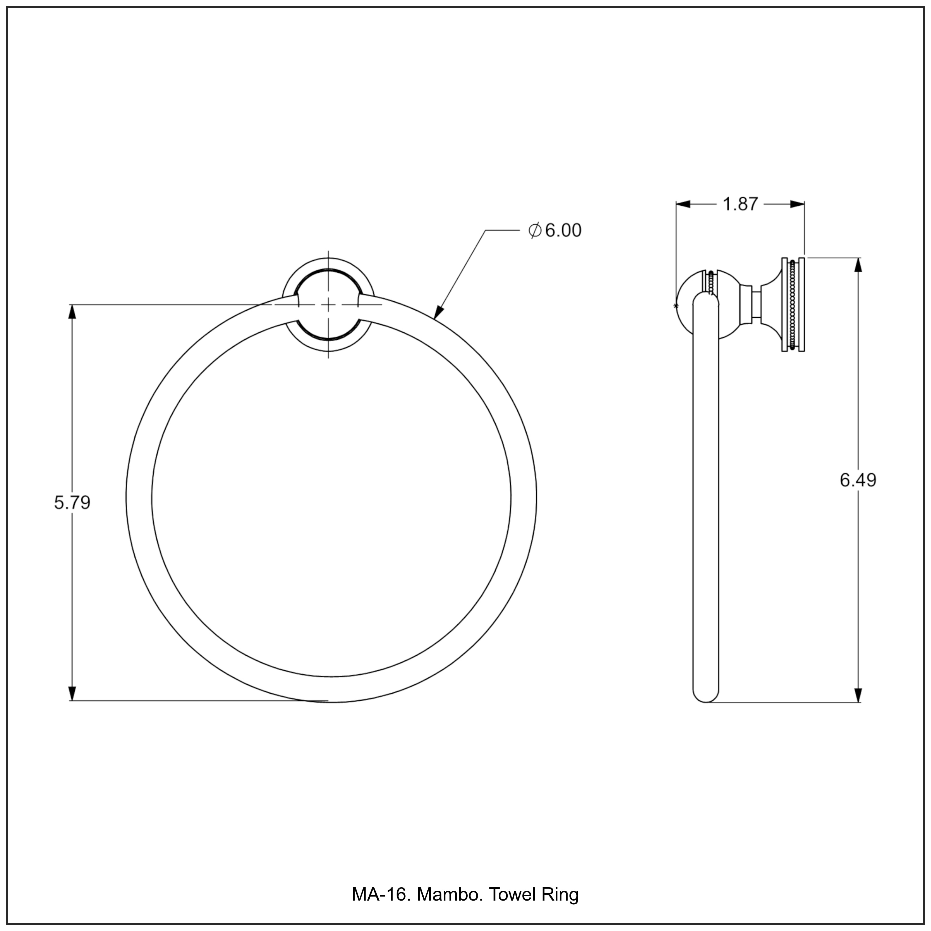Allied Brass MA-16-ABZ d060355 - View #4