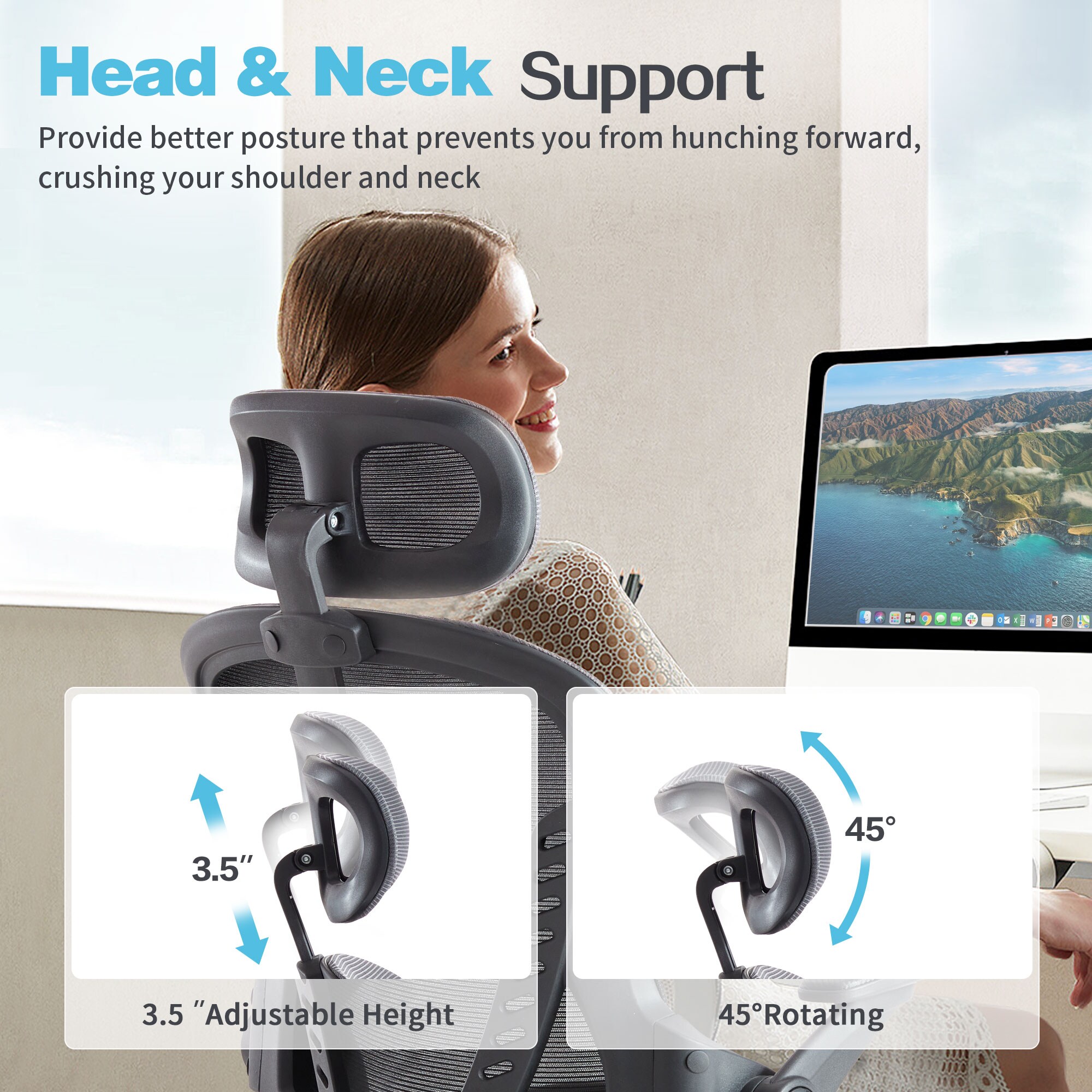 Ovios OJDM900 Office-Chairs - View #2