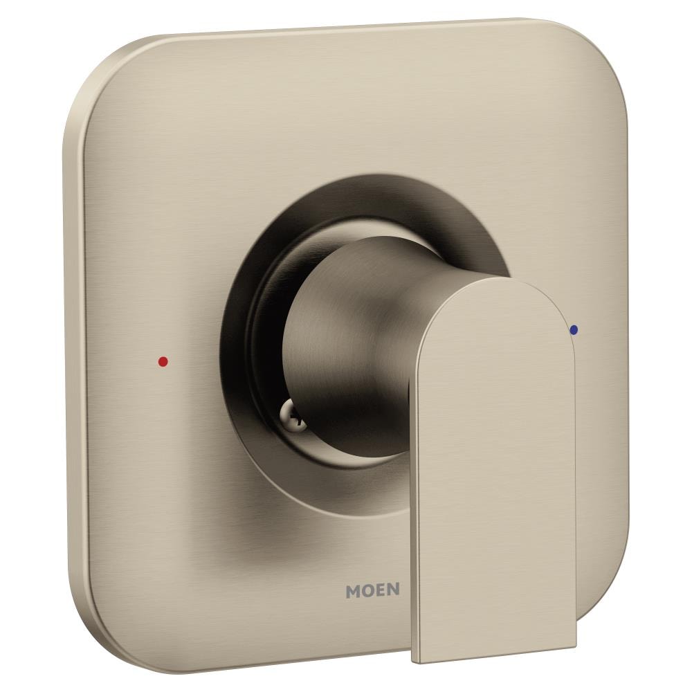 Moen T2471BN Genta Brushed Nickel 1-handle Sold separately Shower Faucet (Valve Not Included)