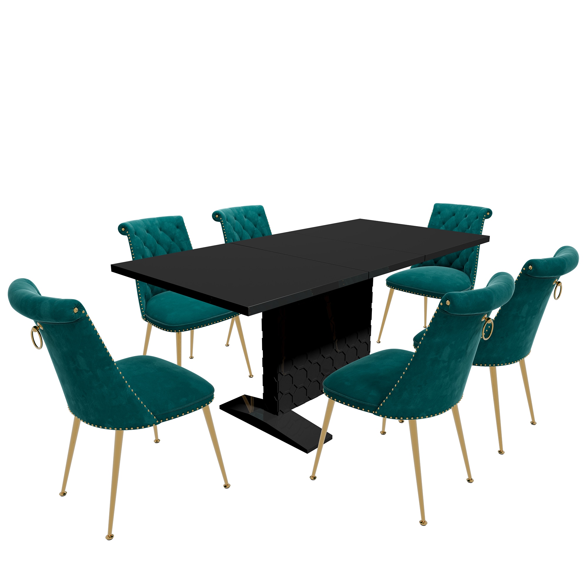 Clihome CL-ST1-BK703GN Dining-Sets - View #2