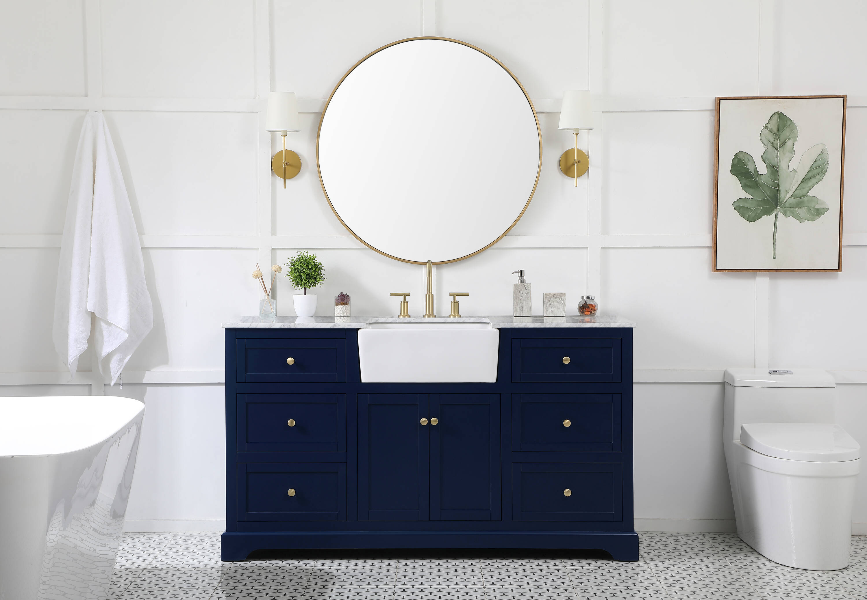 Elegant Decor HF180780BL Bath-Vanity-Combo - View #5