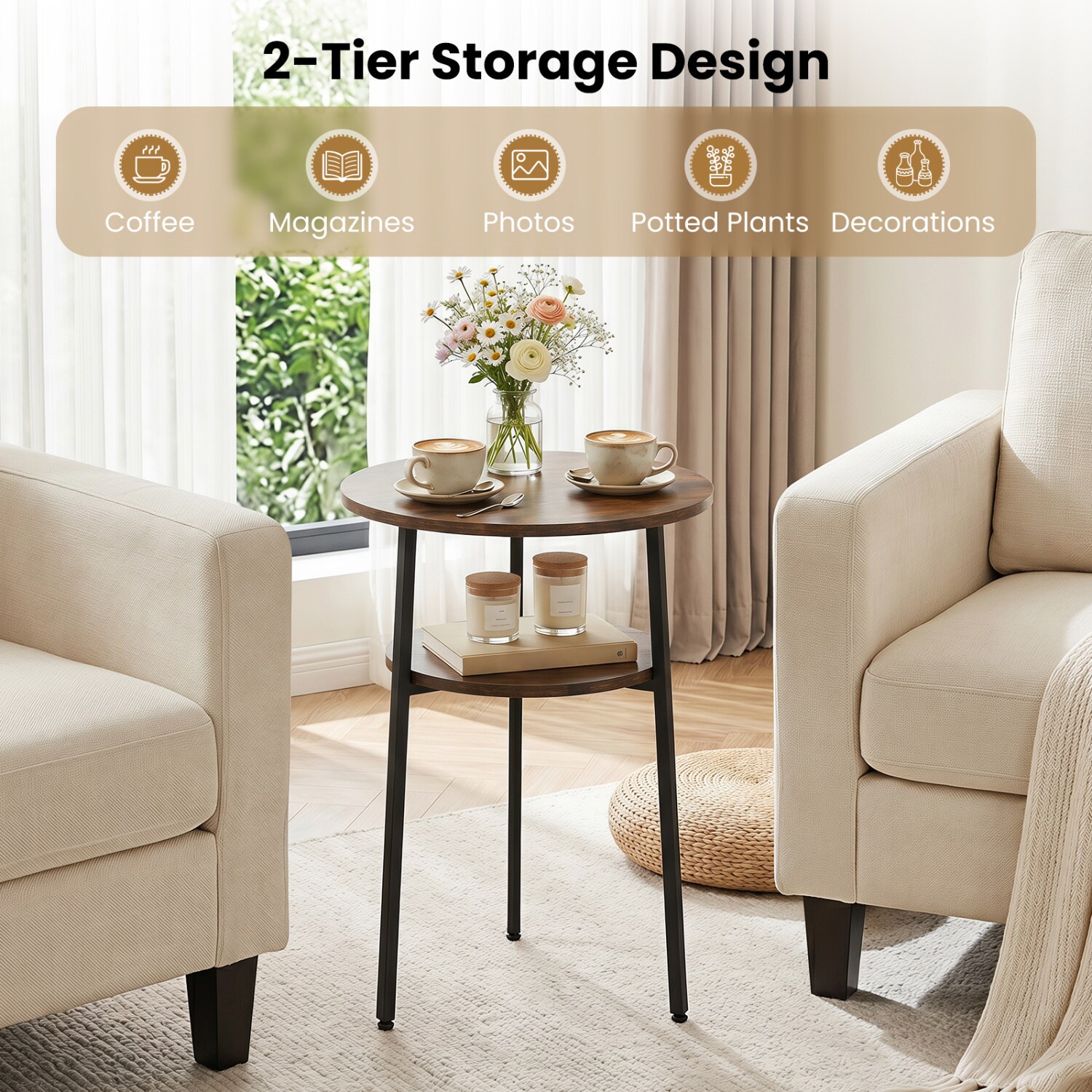 Volenca VOL-RNBZIX End-Tables - View #4