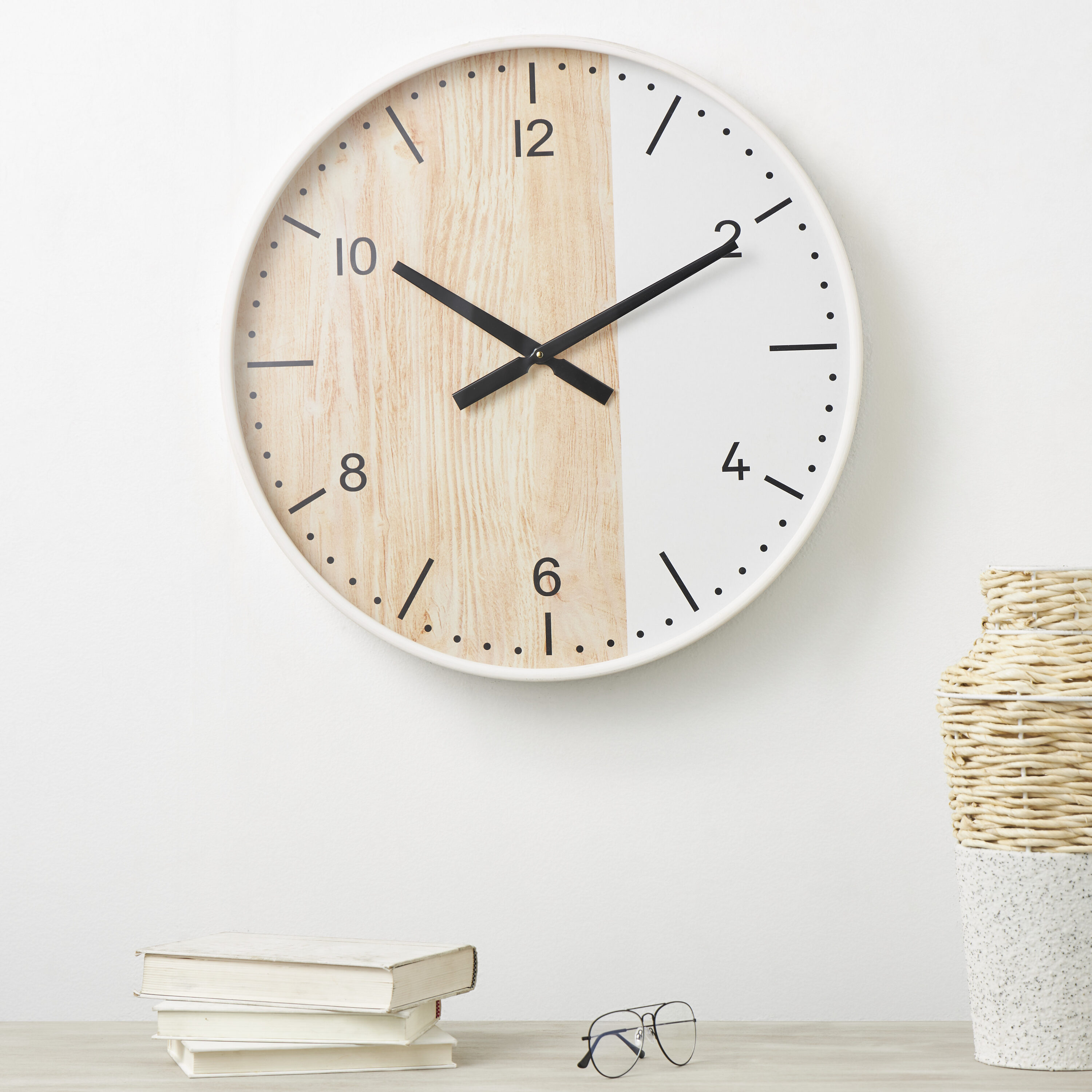 口コミ・レビュー評価が高いおすすめ人気商品の通販 Farmhouse Wall Round Analog Lane Grayson 821486 Lowes.com at 時計