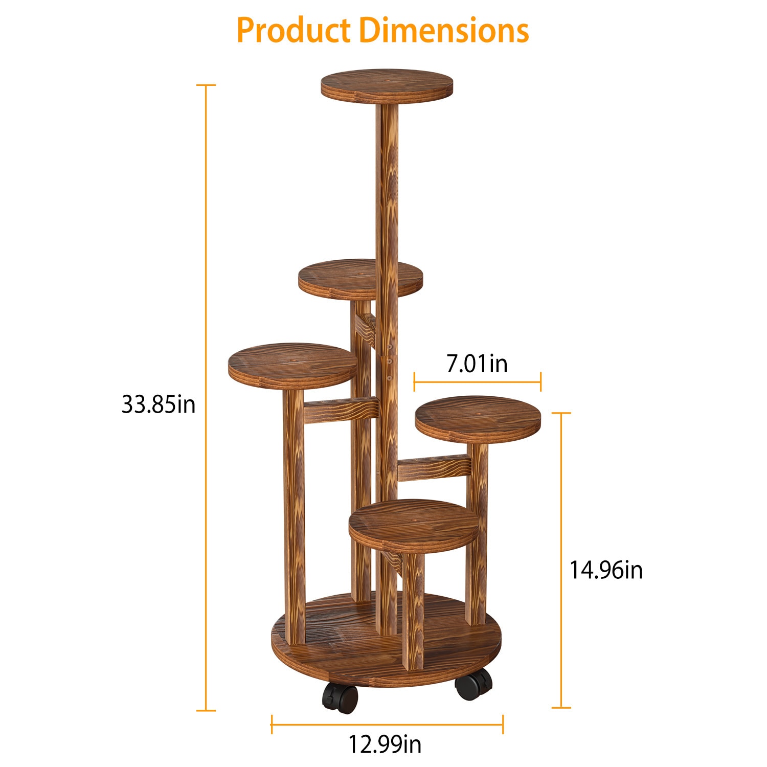 AHIOU HOME ZAAHD-H210S7PS Plant-Stand - View #9
