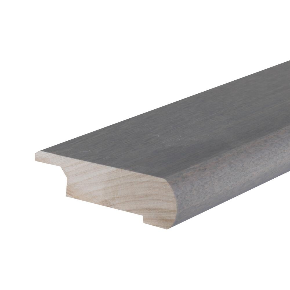 Flexco Solid Wood Stair Nose 0.75-in x 78-in Natural Gray Prefinished Oak Stair Nosing