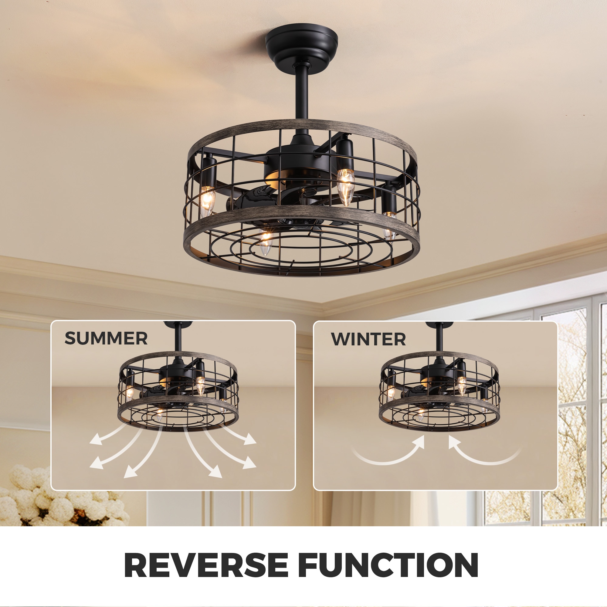 Antoine BLW017 Ceiling-Fans - View #5