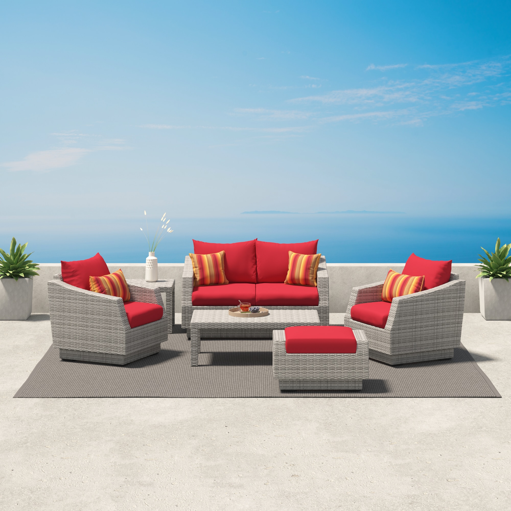RST Brands OP-PEOSS6-CNS-SUN-K Patio-Conversation-Sets - View #9