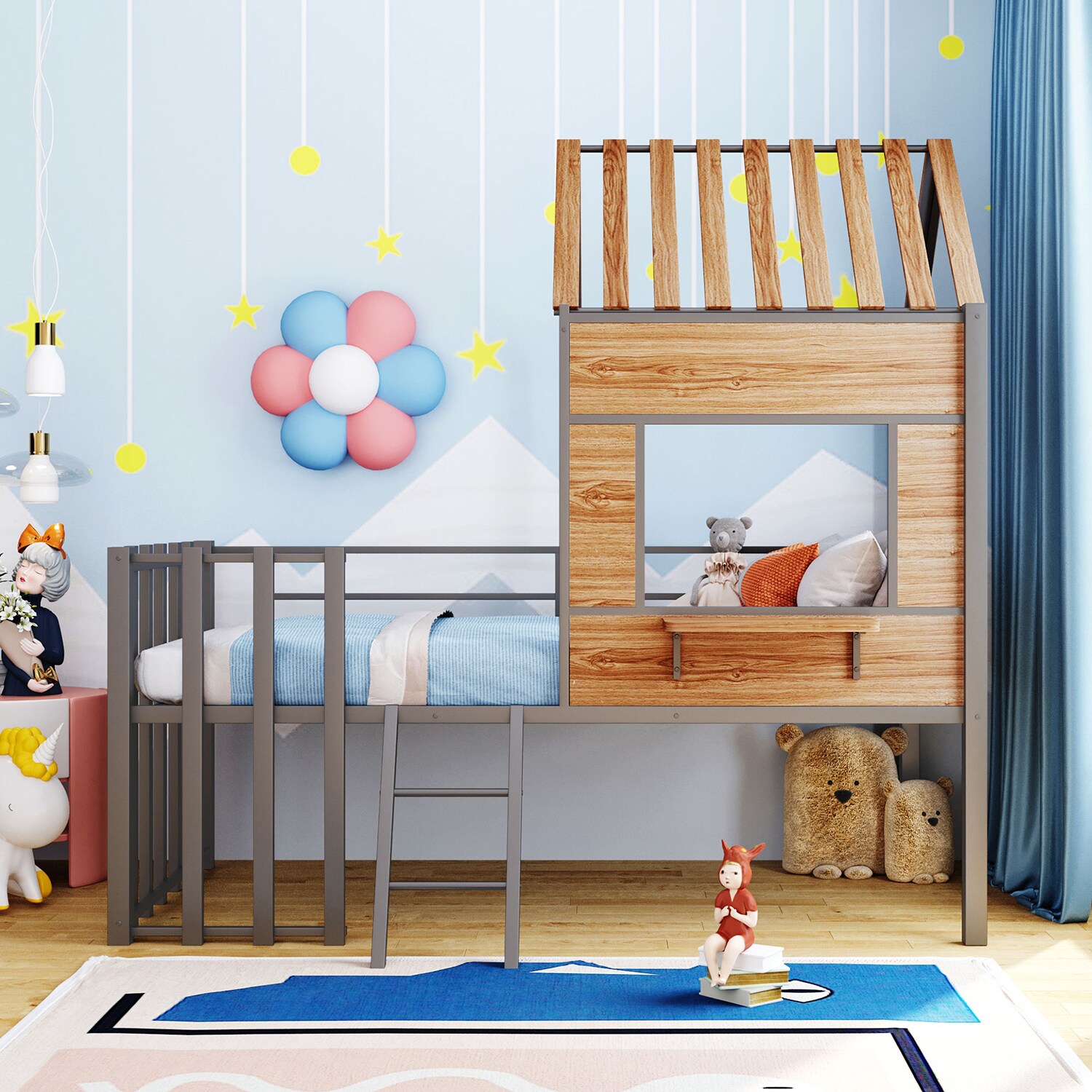 Mondawe OR-M861AN-LF Bunk-Beds - View #2