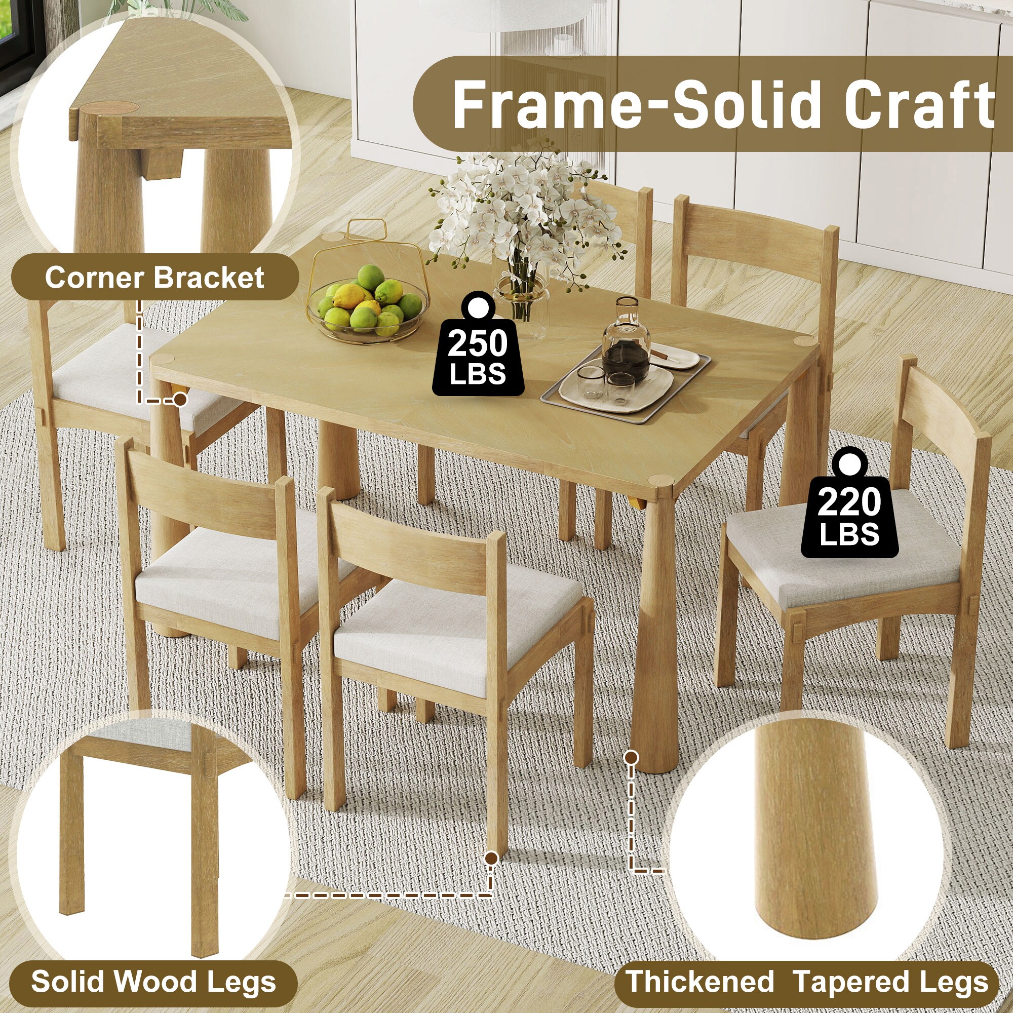 SINOFURN SYA330172WD Dining-Sets - View #15