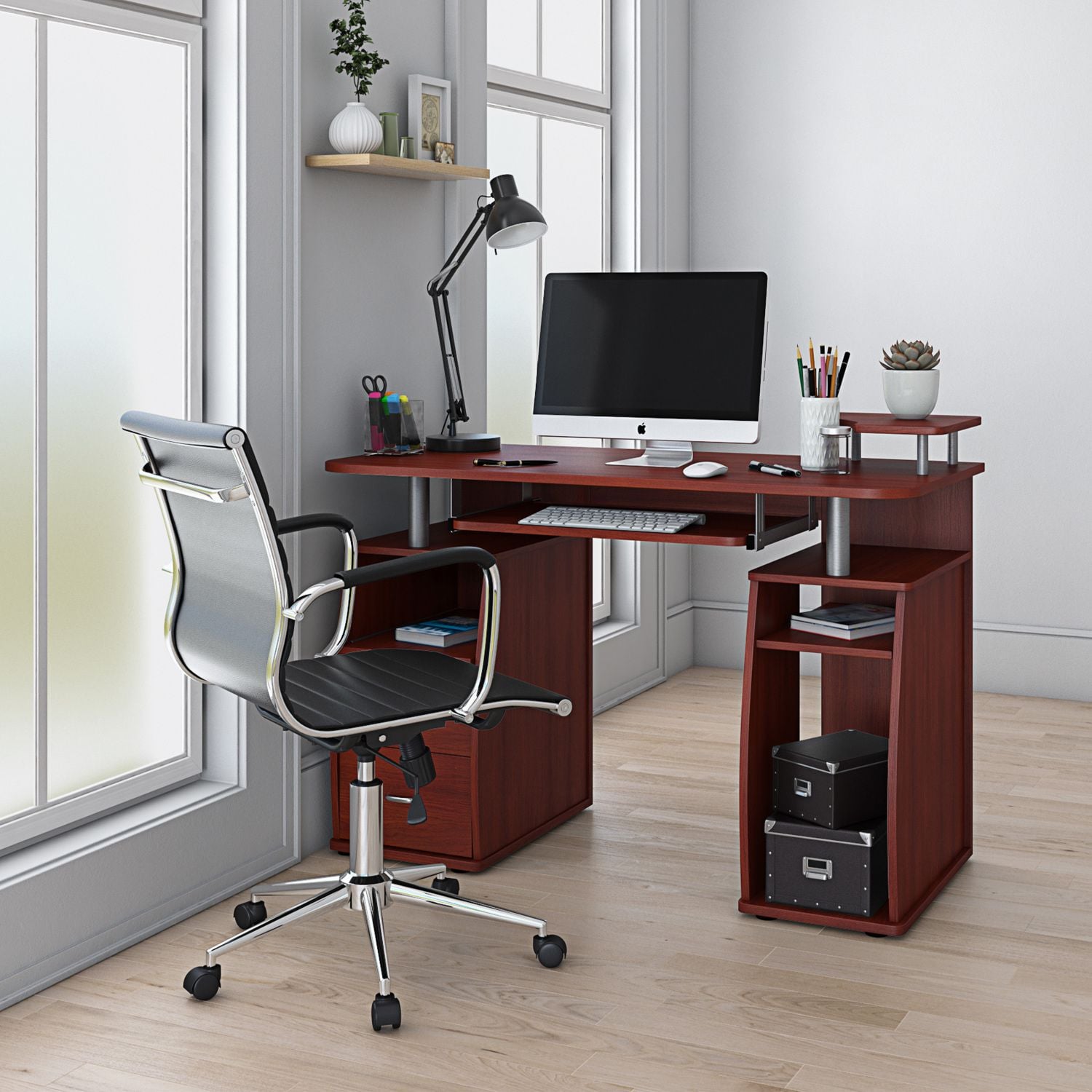 JASMODER RTA-8211-M615 21.50-Inches Multiple colors/finishes Modern/Contemporary Writing desk