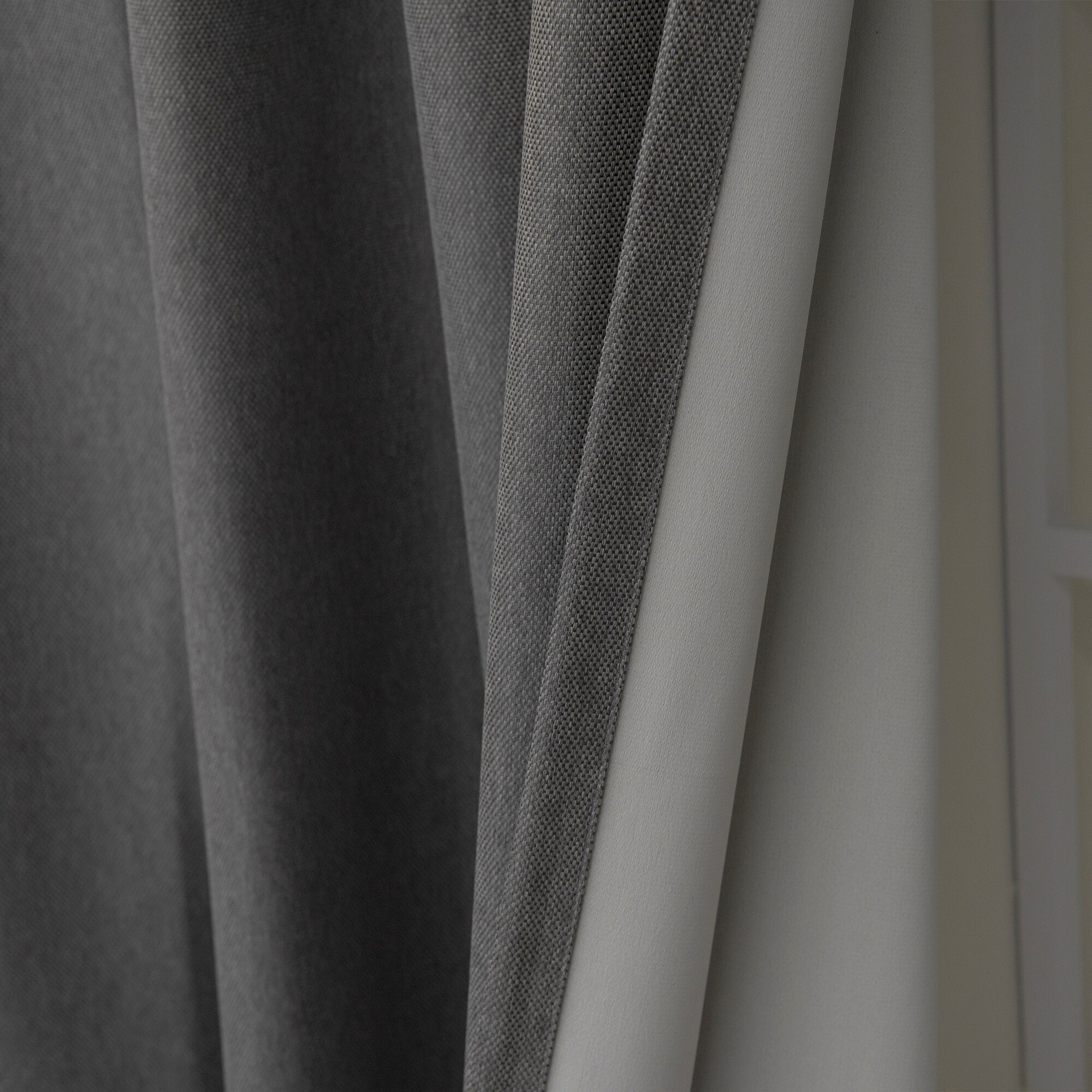 Best Home Fashion JC-05-GS-108-DK.GREY curtains - View #6
