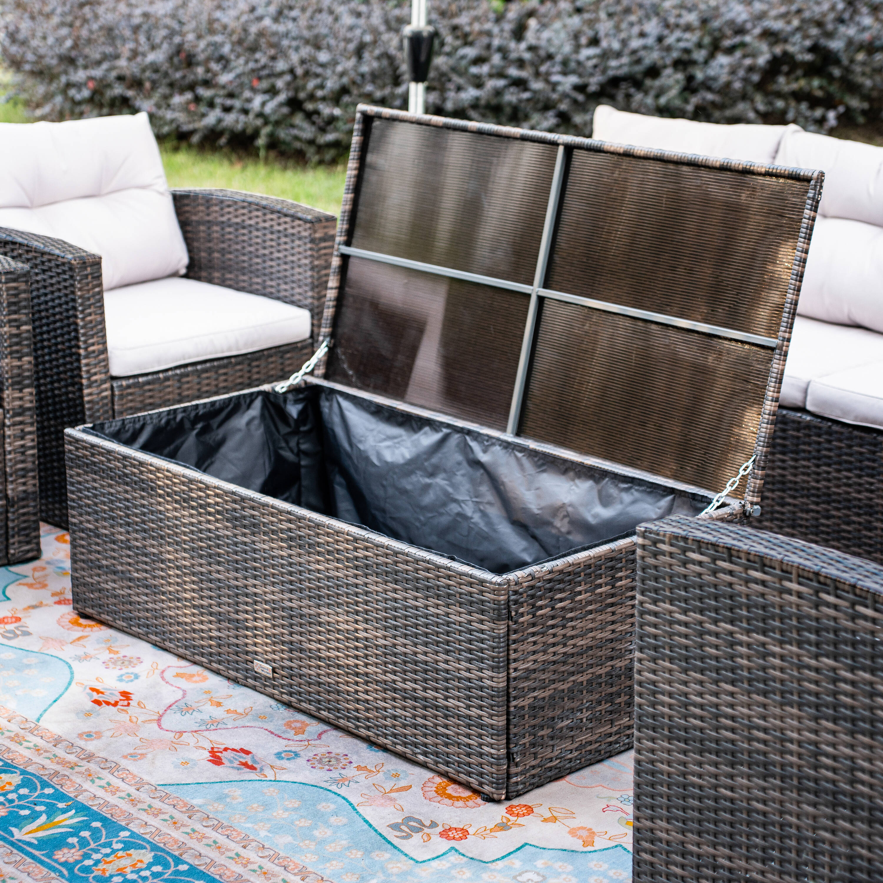 Direct Wicker DWS-N1503-BROWN Patio-Conversation-Sets - View #10