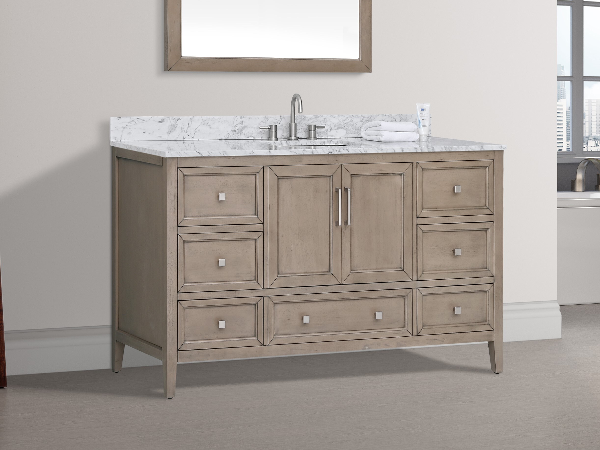 Avanity EVERETTE-VS61-WD-C Bath-Vanity-Combo - View #4
