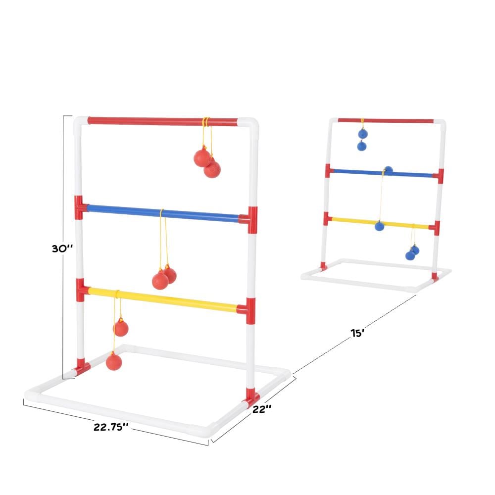 Toy Time Toy Time Games Outdoor Ladder Ball with Case in the Party ...