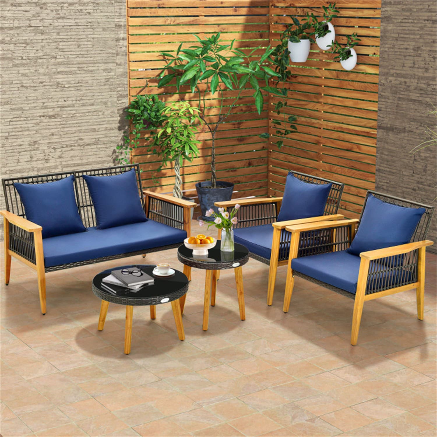 BABOOM BOM-222AAC-OR Patio-Conversation-Sets - View #8