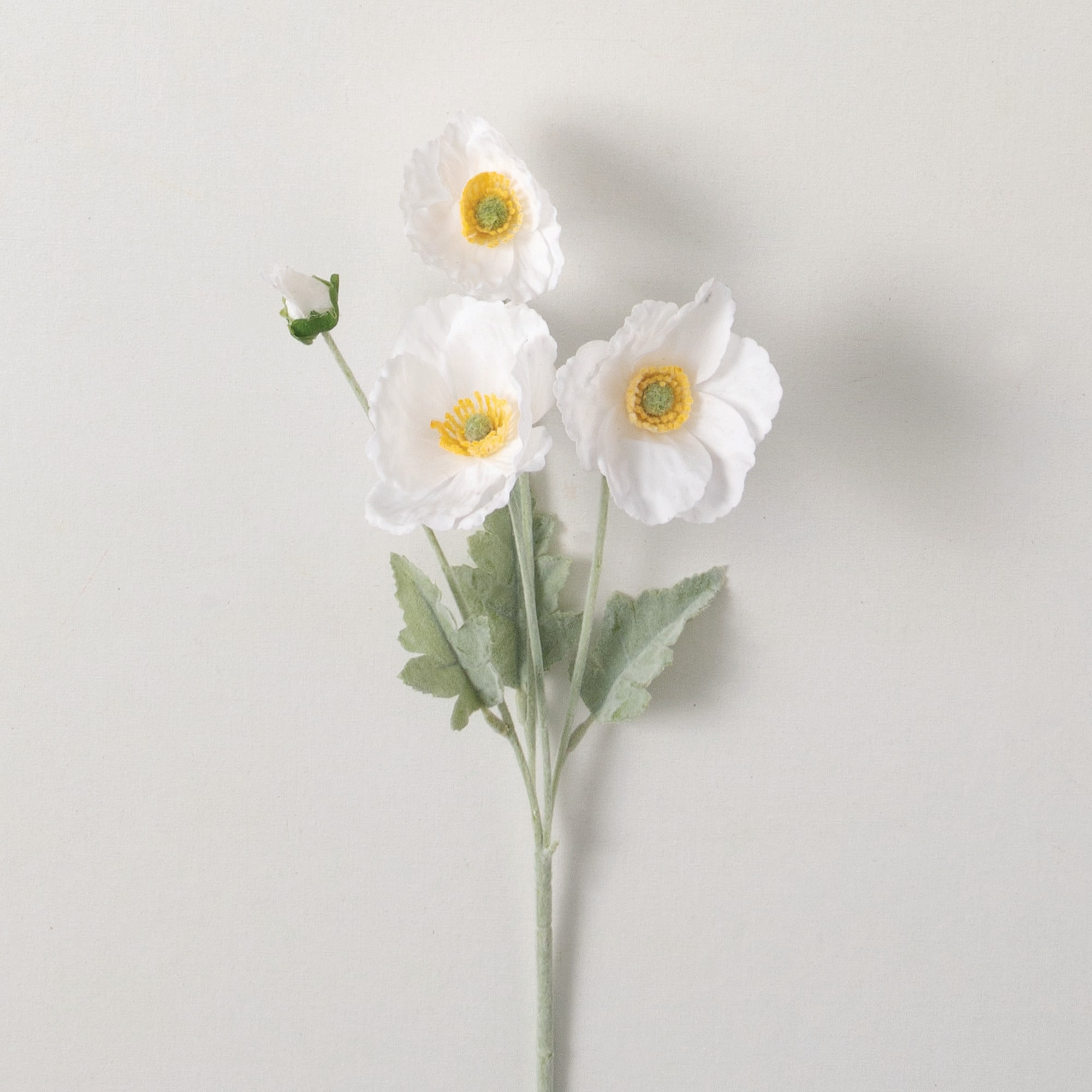 Sullivans GG989 CR 25-Inches Ivory Indoor Desktop Mixed greenery Artificial flower