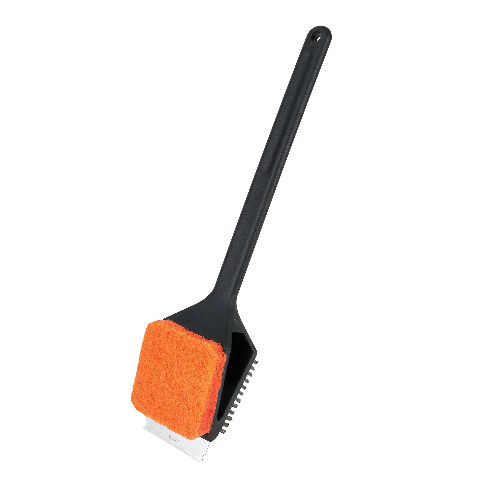Pit Boss Pro Plastic 17.44-in Grill Brush in the Grill Brushes & Cleaning  Blocks department at