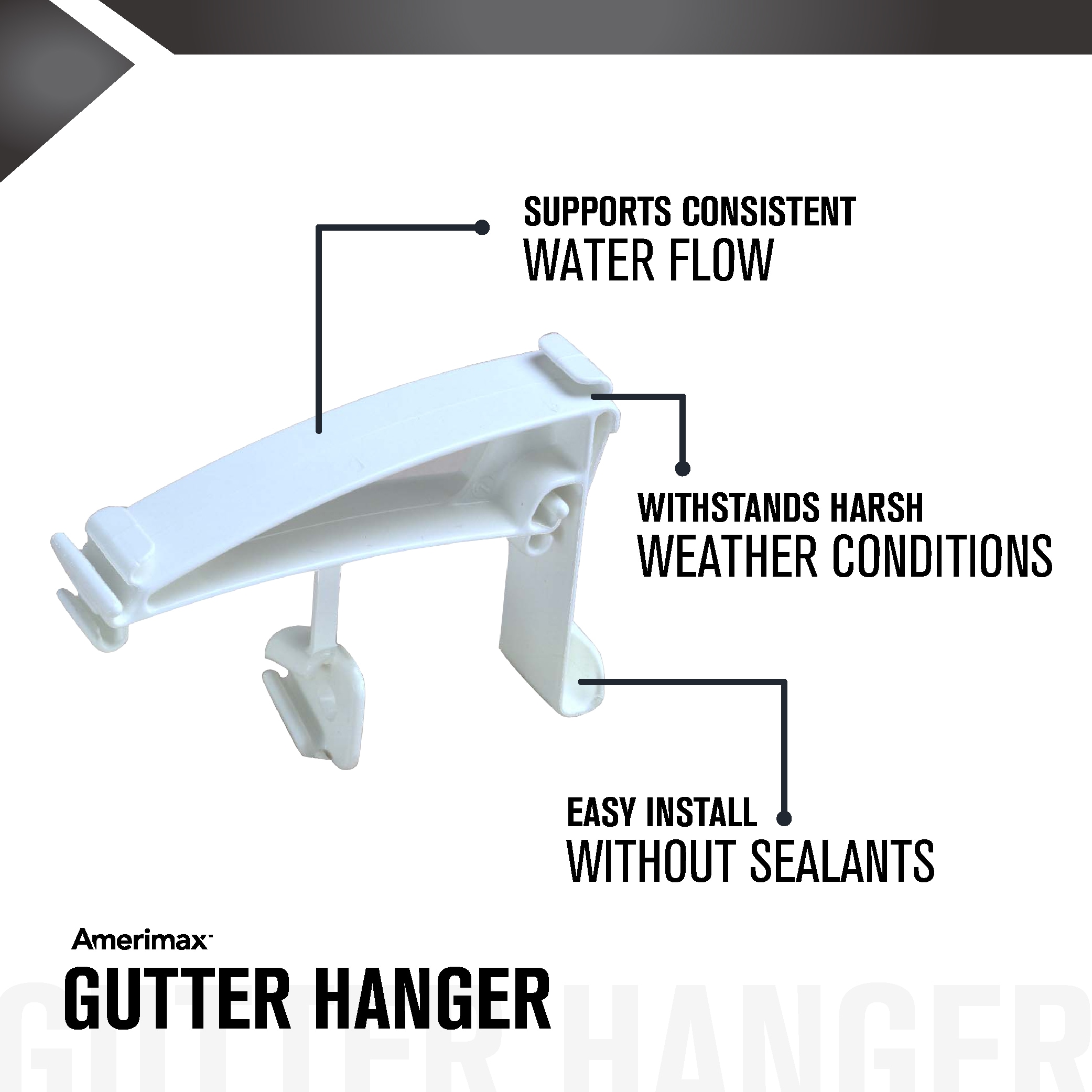 Amerimax T0431 Gutter-Hangers-Brackets - View #2