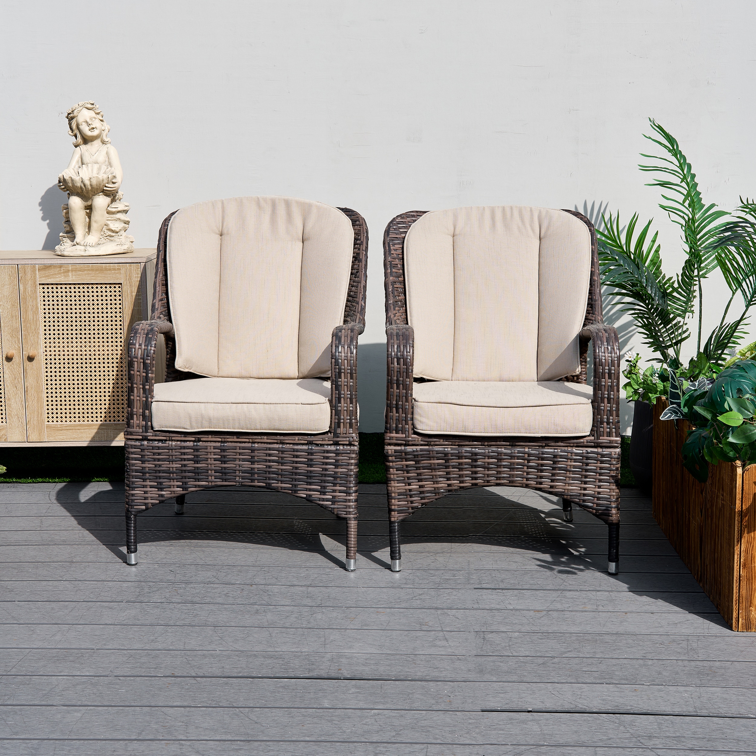 Moda Furnishings CMAC-009-B Patio-Chairs - View #2