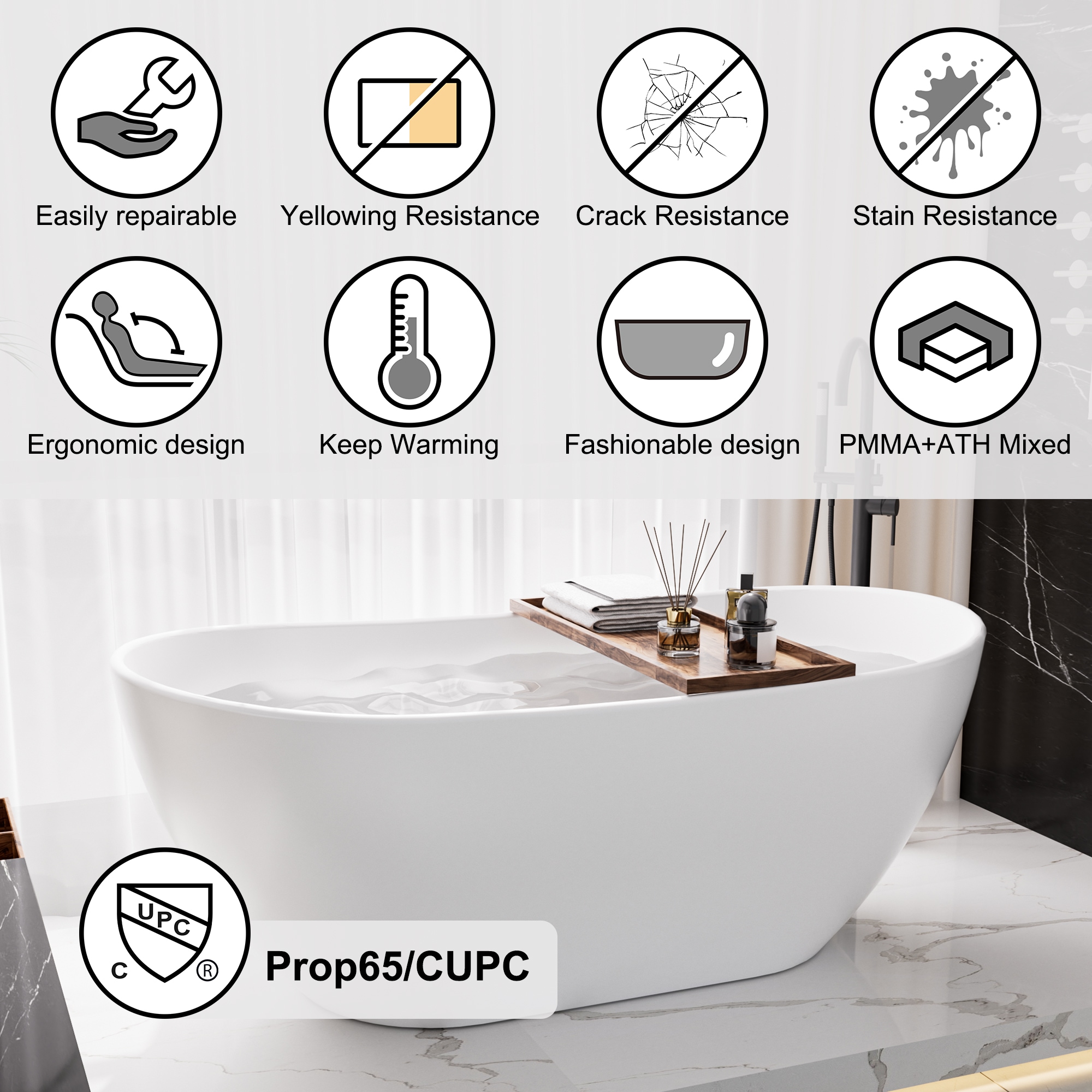 Vanityfus VF06005S1650MW bathtubs - View #11