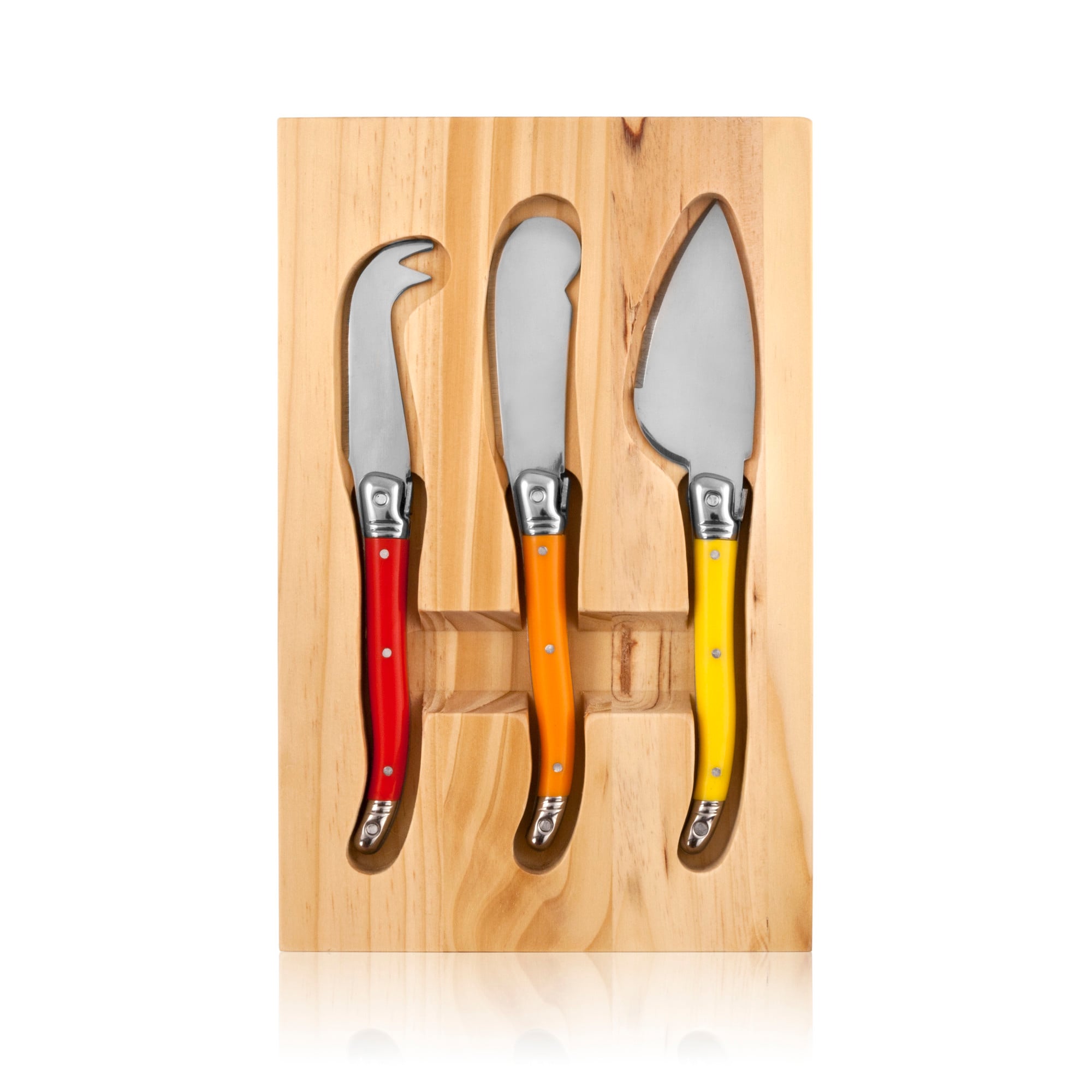 TRUE Sunnyside Cheese Knives and Cutting Board