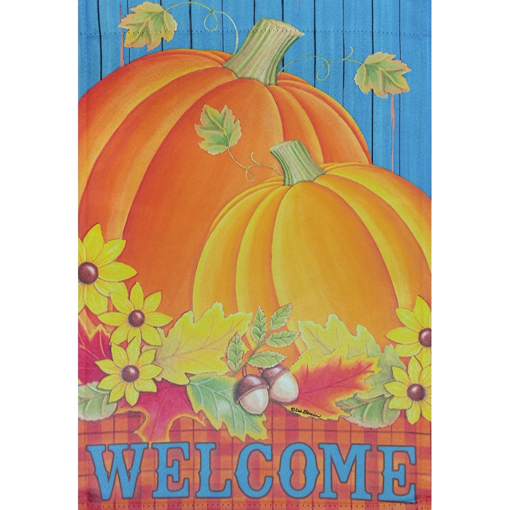 lllteri Halloween Garden Flag Yard Flags for Outside Fall Garden Flags 12x18 Double Sided with Pumpkins Bats Castle Ghosts Black Cats Pattern Autumn Flag Banner Fall Decor for Outdoor