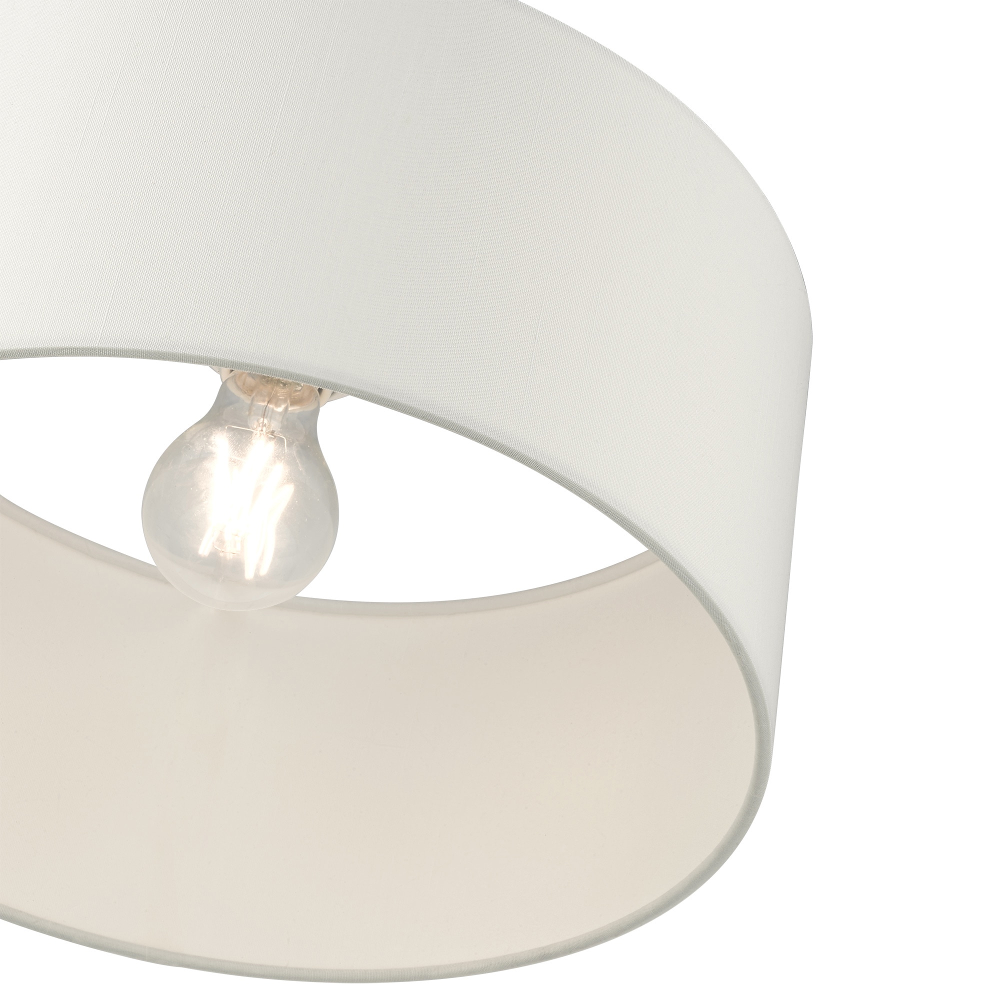 Meridian Satin Brass 13" Drum LED Semi-Flush Mount