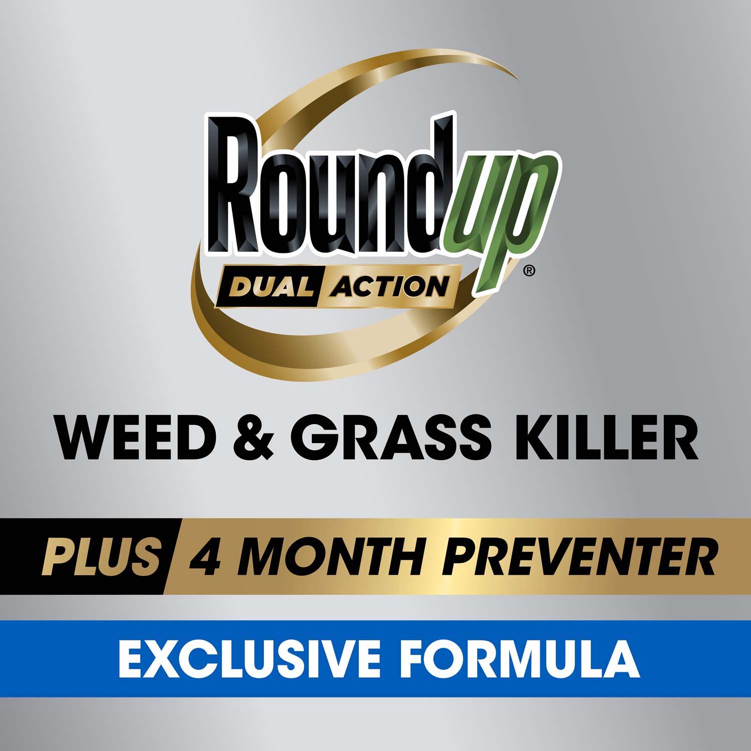 Roundup Dual Action Plus 4 Month Preventer 1-Gallon Trigger Spray Weed and Grass Killer