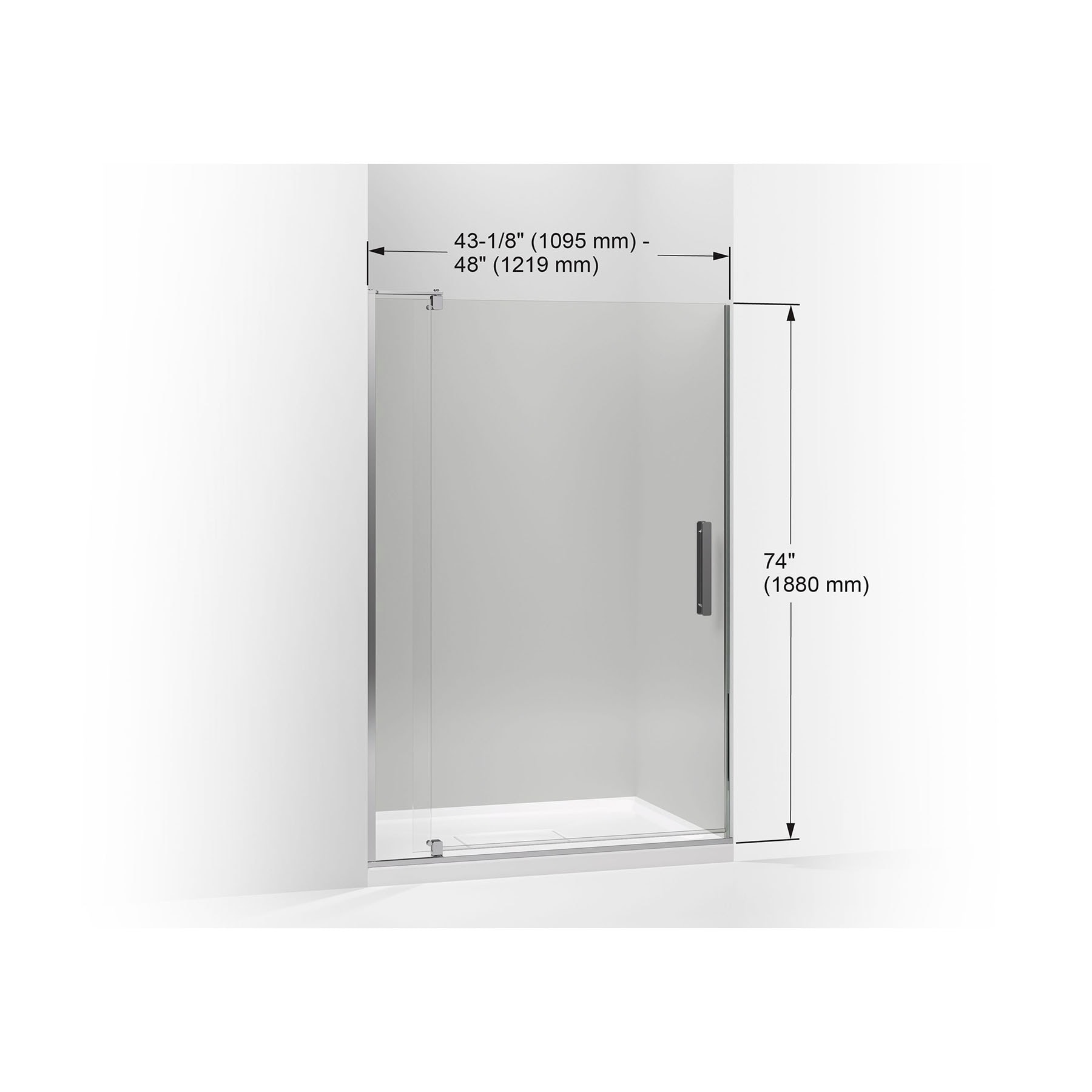 KOHLER 707556-L-ABZ Shower-Doors - View #2