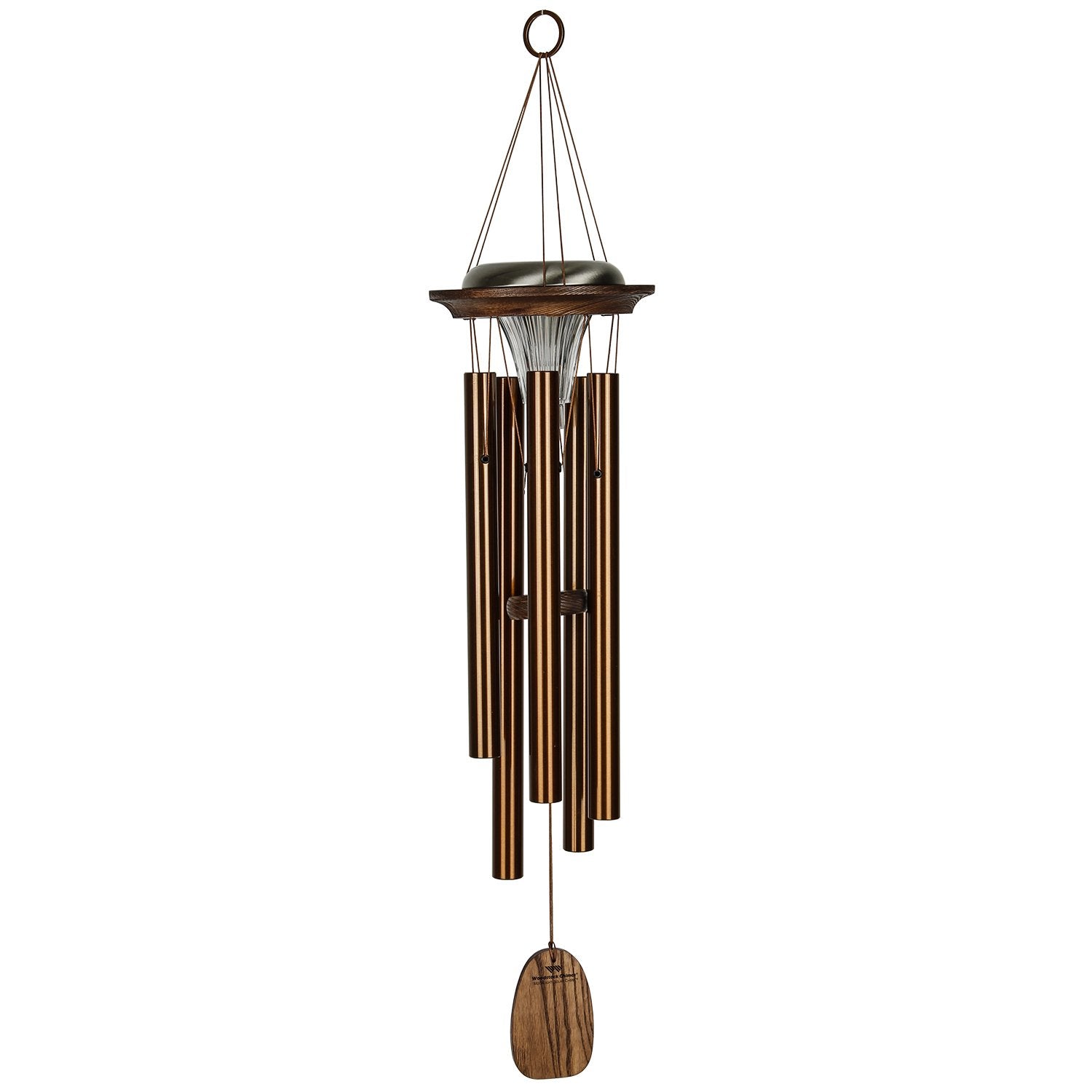 Woodstock Chimes MOONBR 29-Inches Bronze Metal Wind Chime