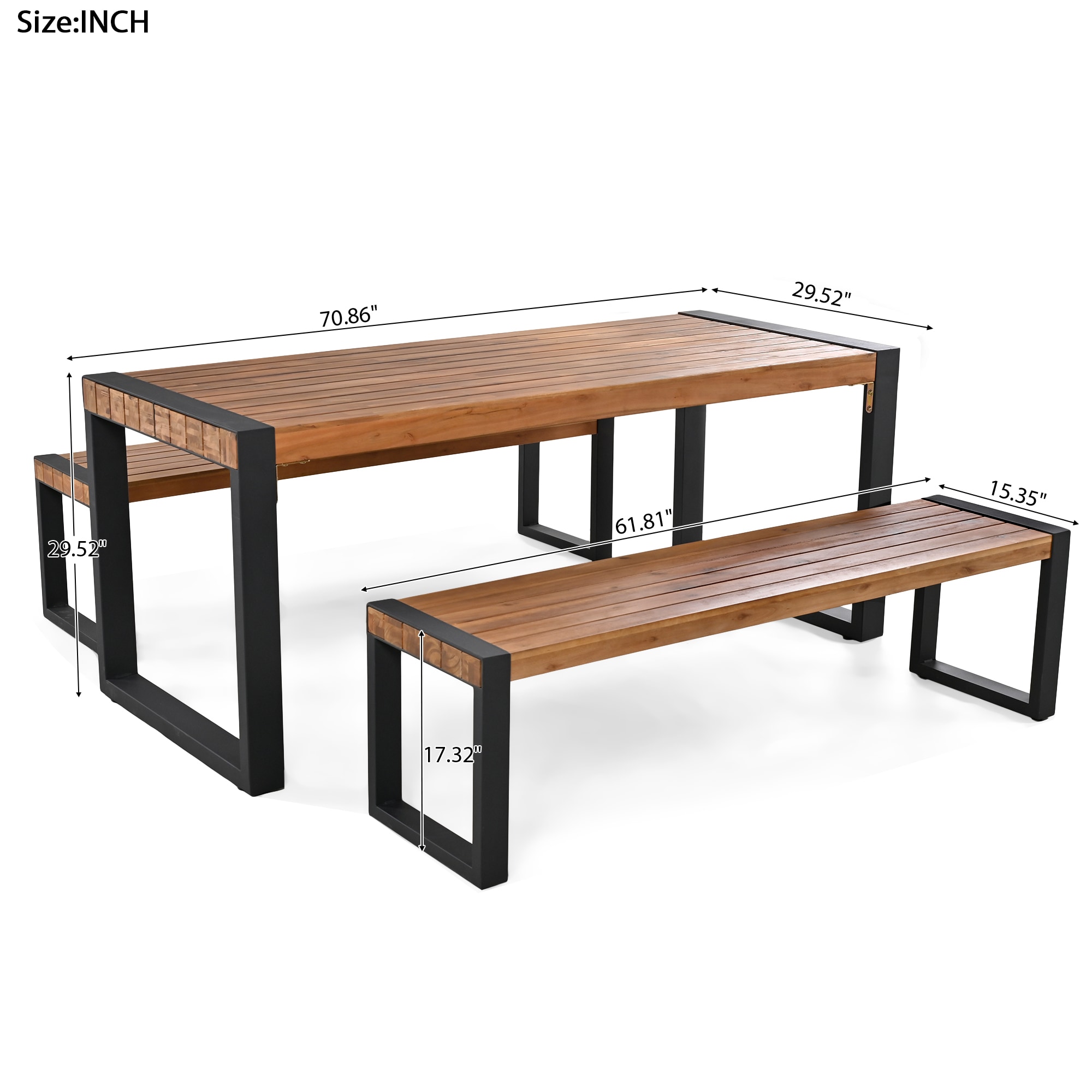 Forclover E3FW-040GR Patio-Dining-Sets - View #7