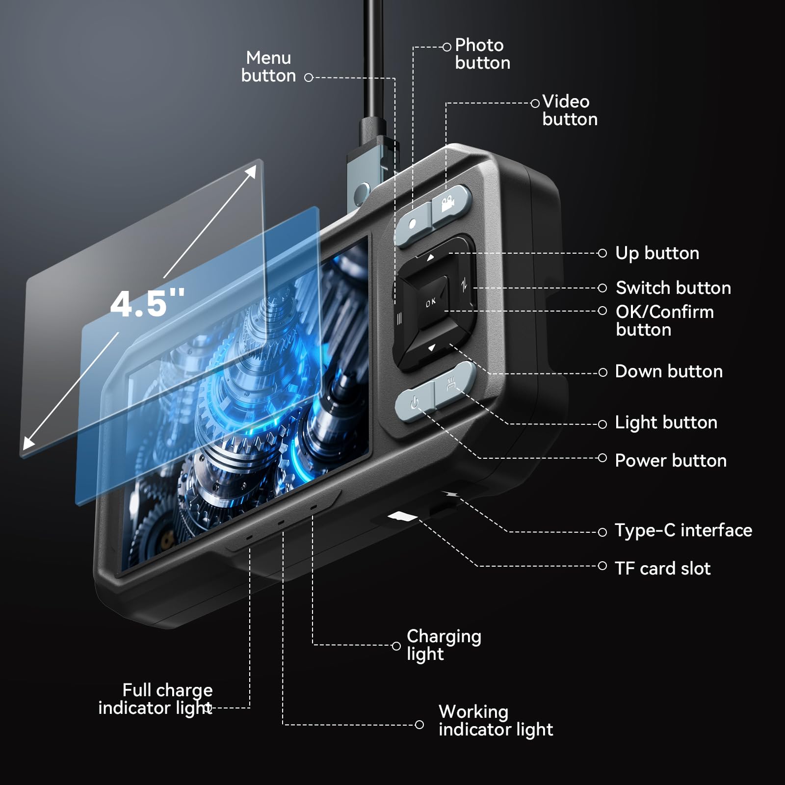 Etokfoks LET38Q6DW Inspection-Cameras - View #4