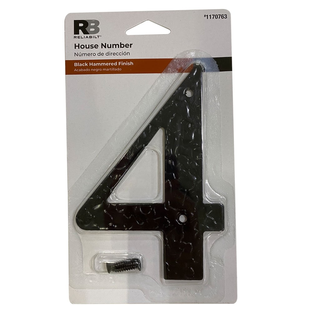 RELIABILT 27784PKBLG Signs-Letters-Numbers - View #7