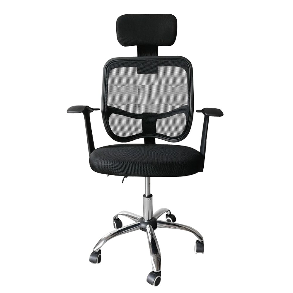 Winado 756777557604 Office Chair Black Traditional Ergonomic Adjustable Height Swivel Mesh Task Chair