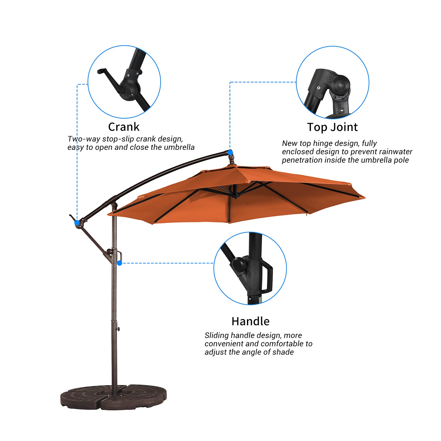 Mondawe 21WF373OG-ED Umbrellas-2 - View #5