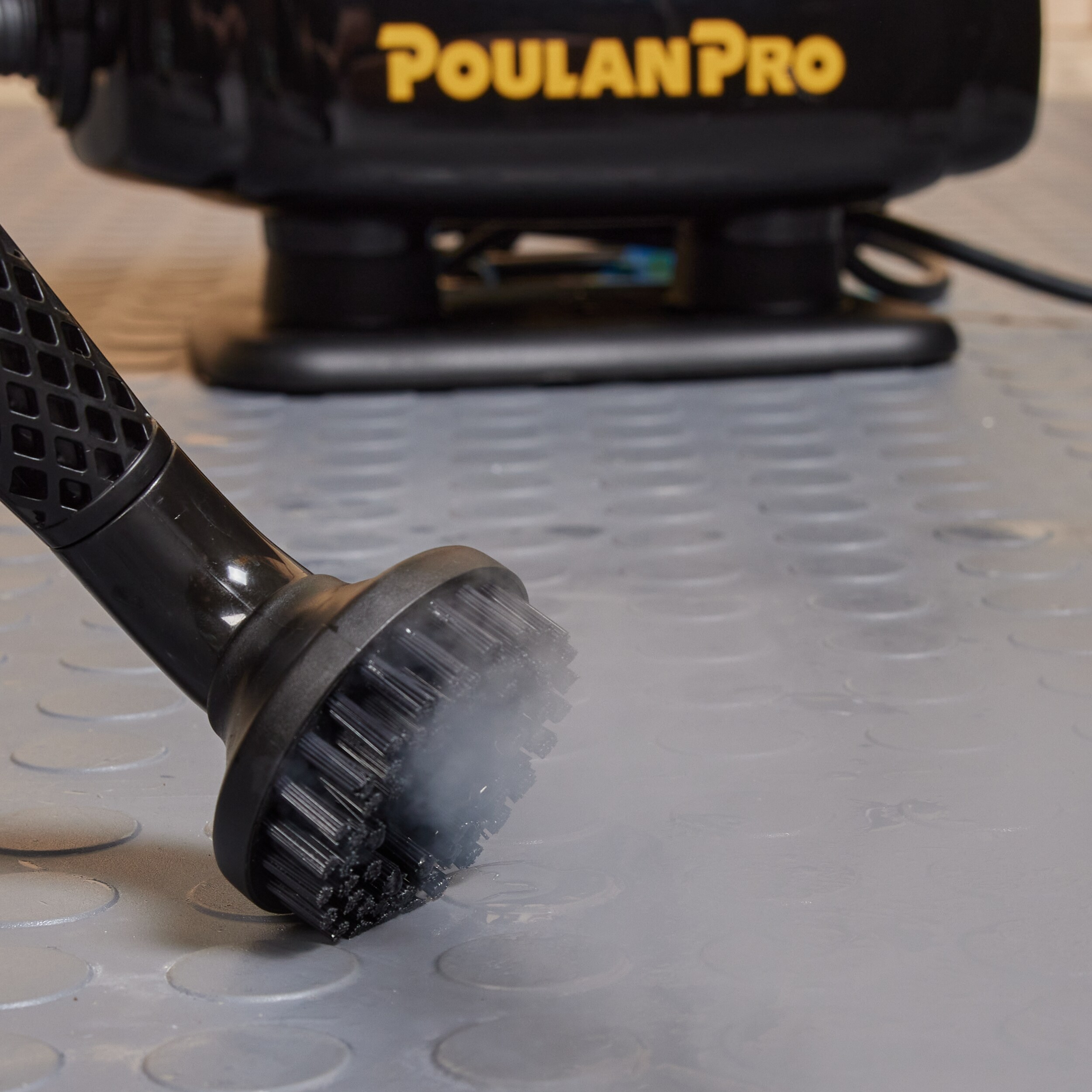 Poulan Pro 1-Speed Upholstery Handheld Steam Cleaner in the Steam Cleaners  & Mops department at