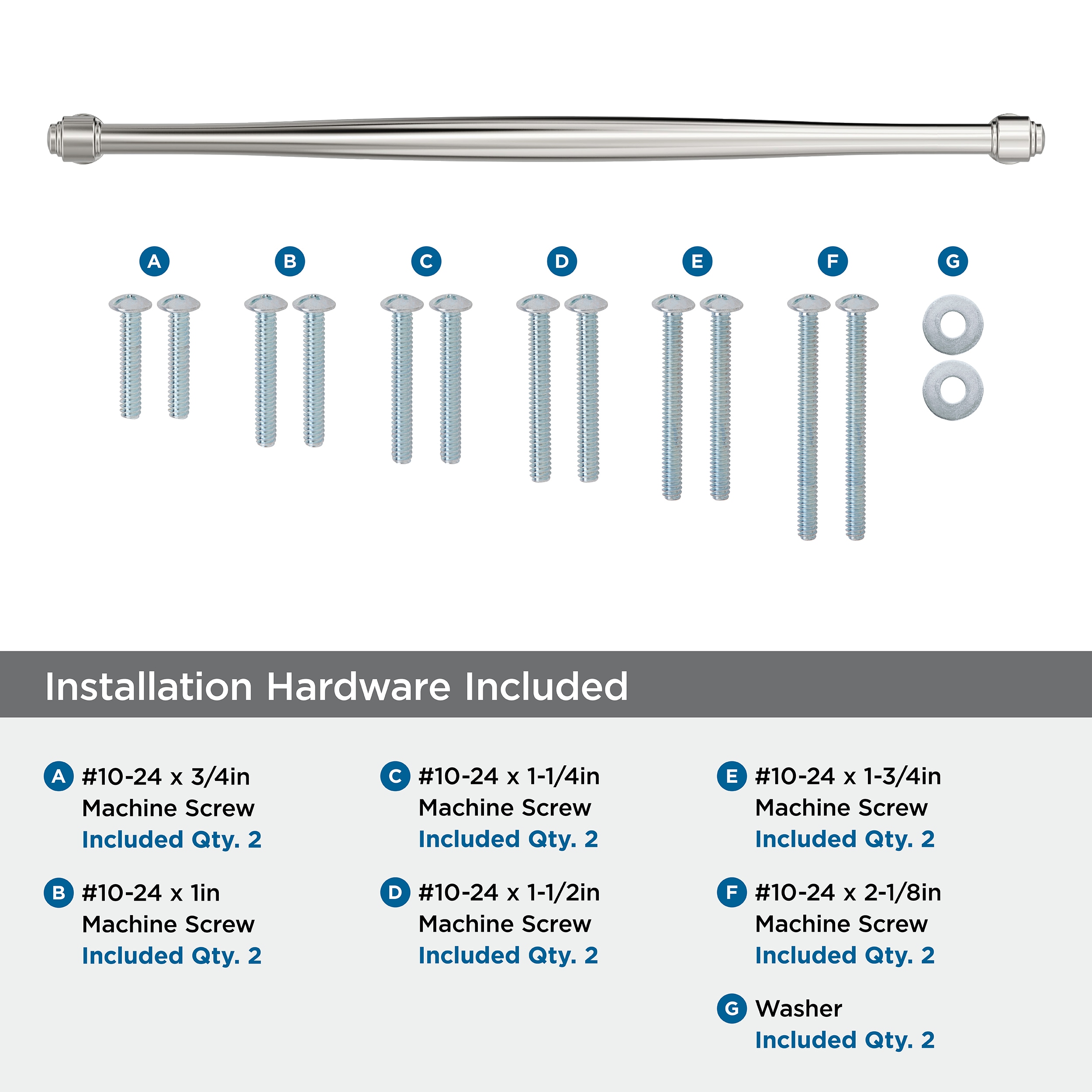 Amerock BP37730PN Cabinet-Pulls - View #3
