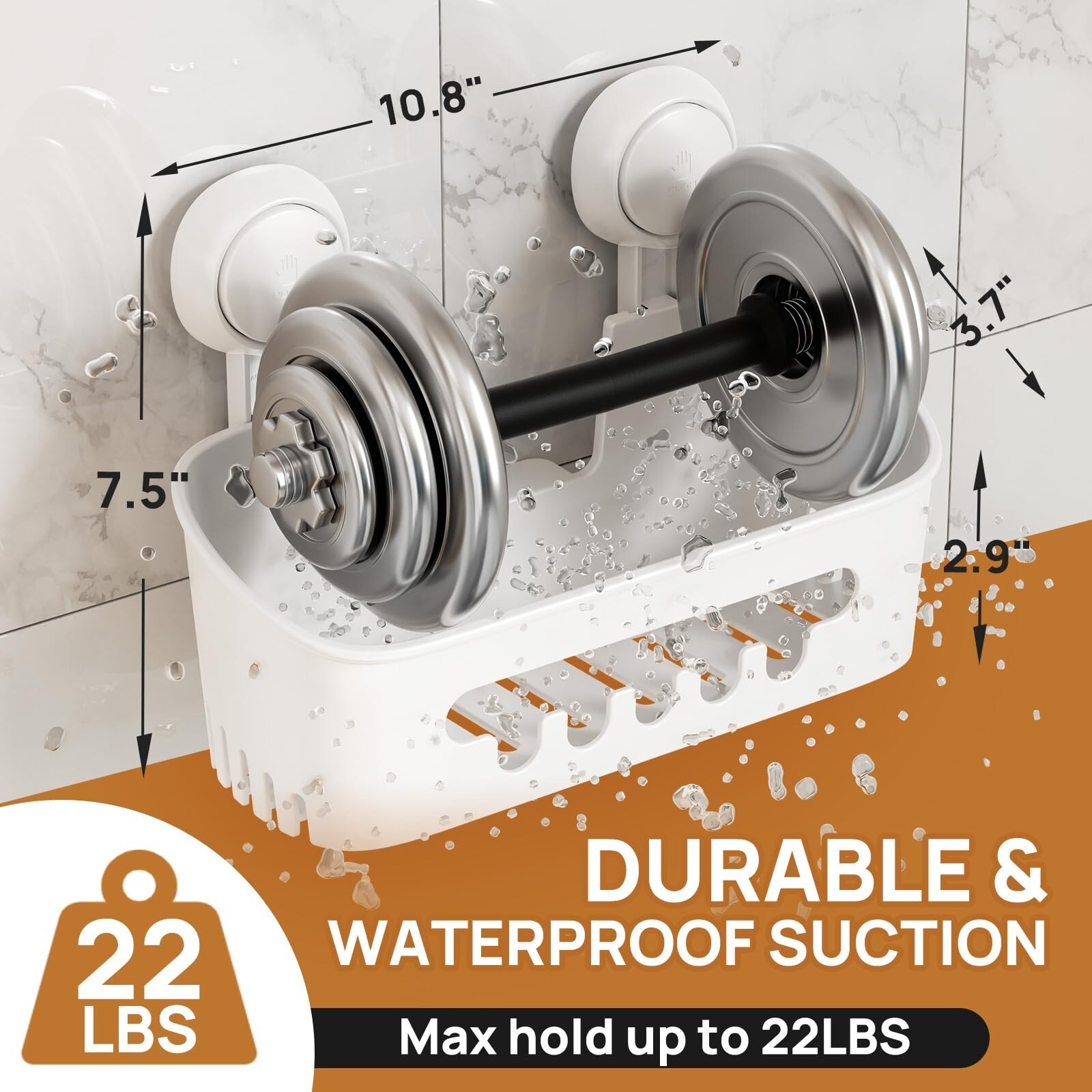 Afoxsos LAF0427S05 Hanging-Shower-Caddies - View #4