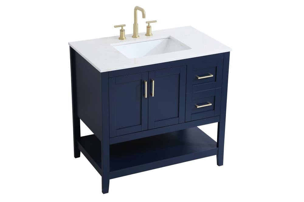 Elegant Decor FI48036BL Bath-Vanity-Combo - View #4
