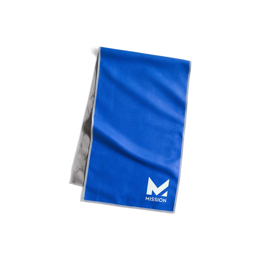 Mission 111401 Blue Polyester/spandex blend Neck wrap ( One size fits most )
