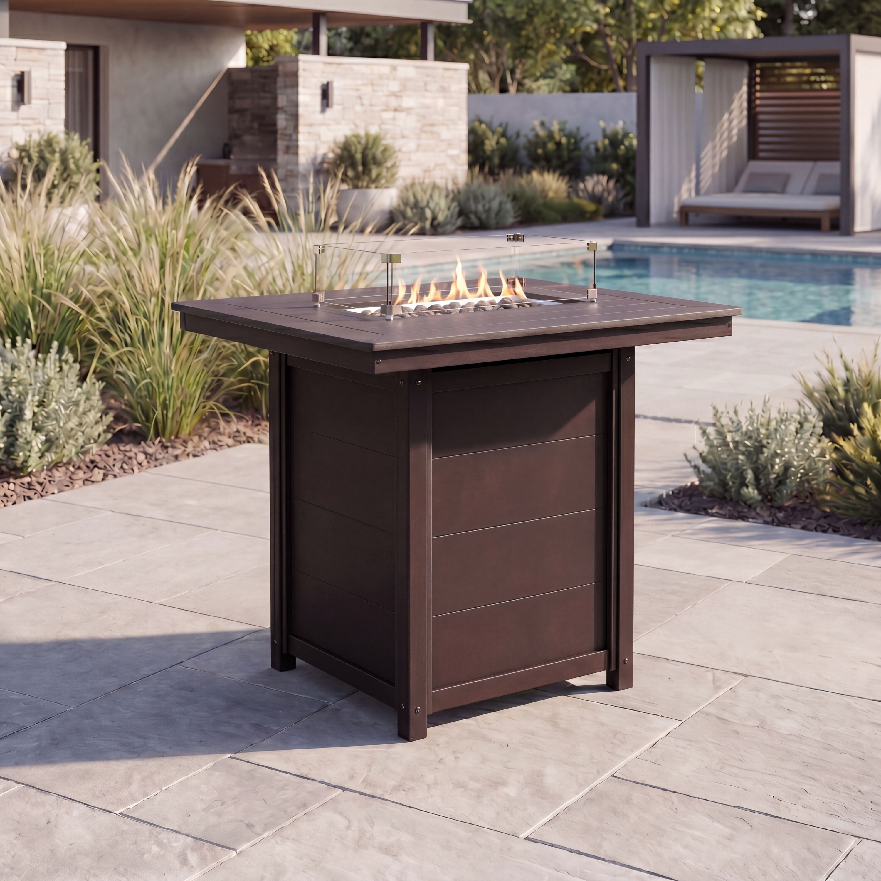 Costaelm COS308875 Outdoor-Gas-Firepits - View #2