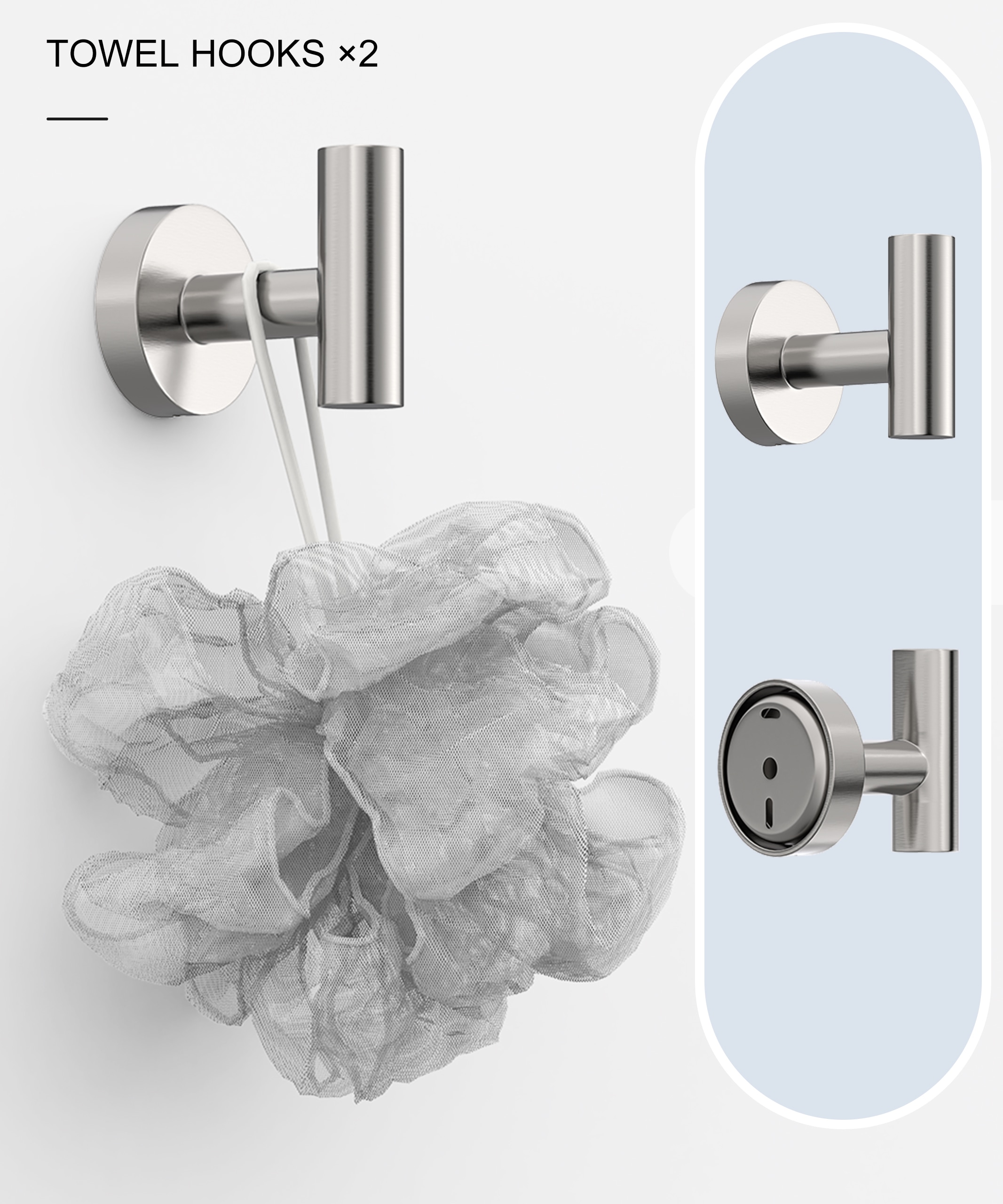 BWE A-91020-N Decorative-Bath-Hardware-Kits - View #5
