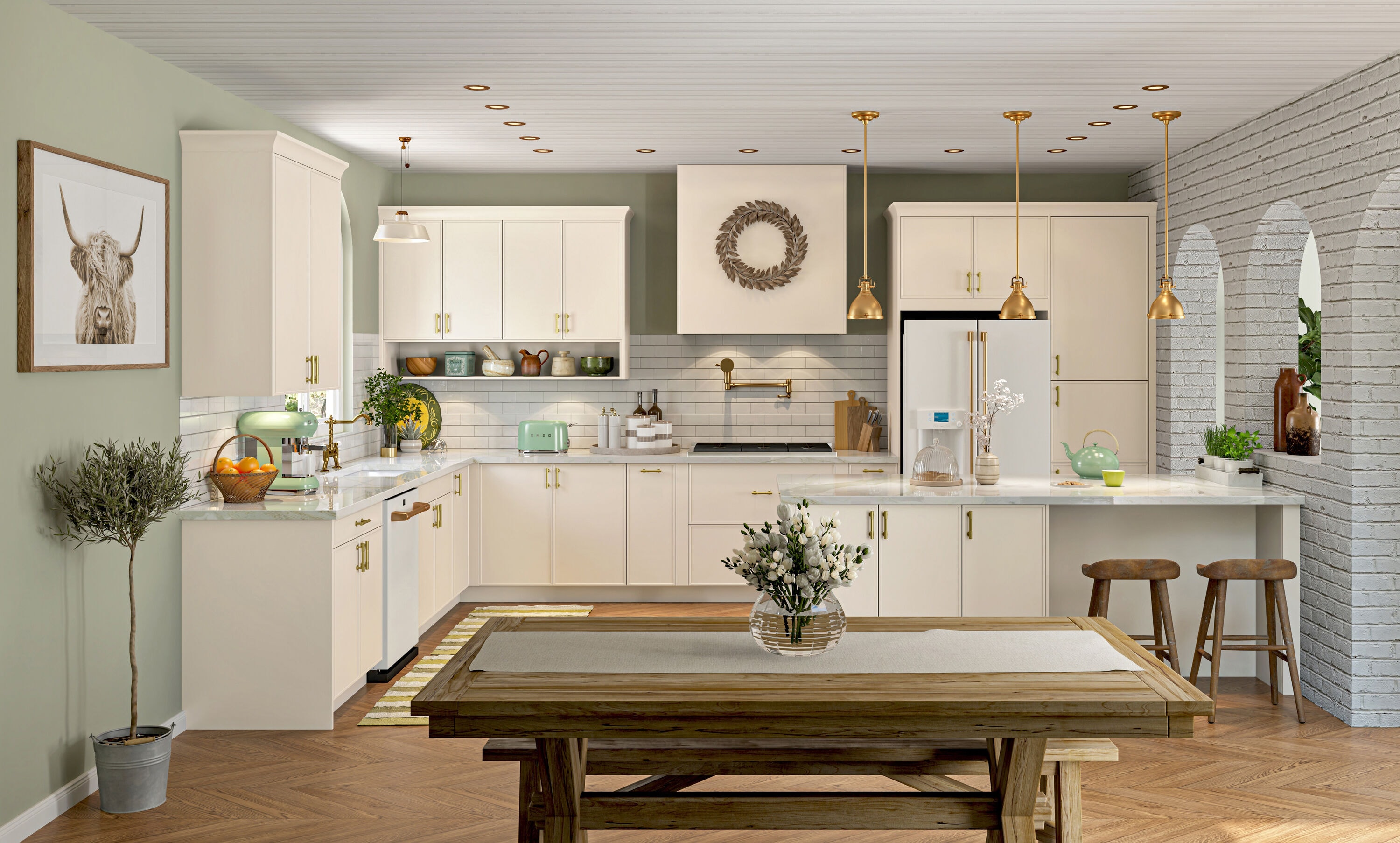 Hugo&Borg DSDF2110-CI Kitchen-Cabinet-Doors - View #3